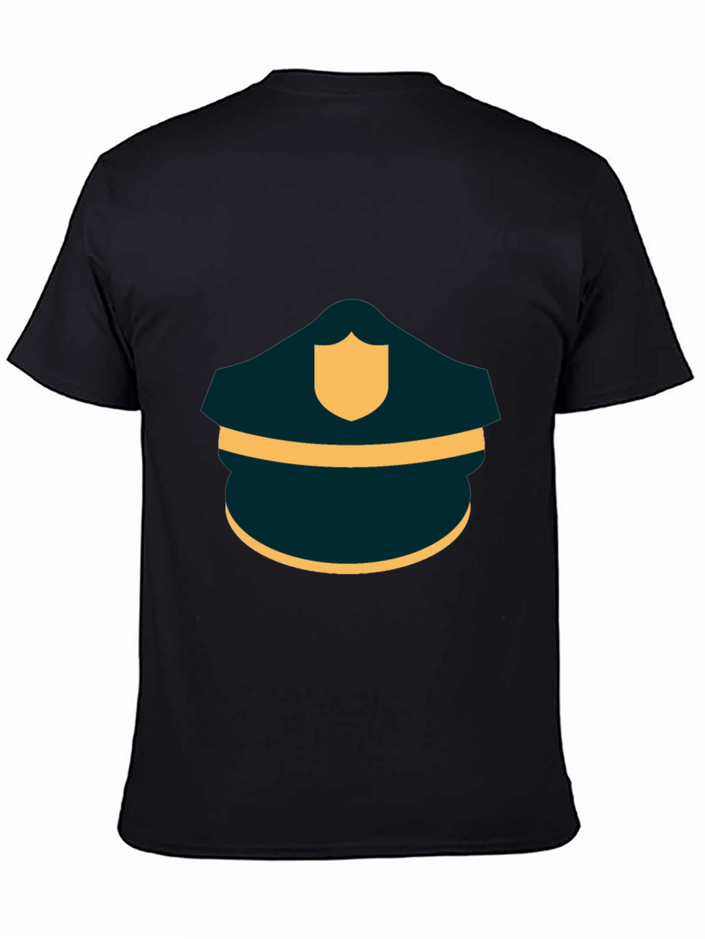 Police Hat Graphic T-Shirt