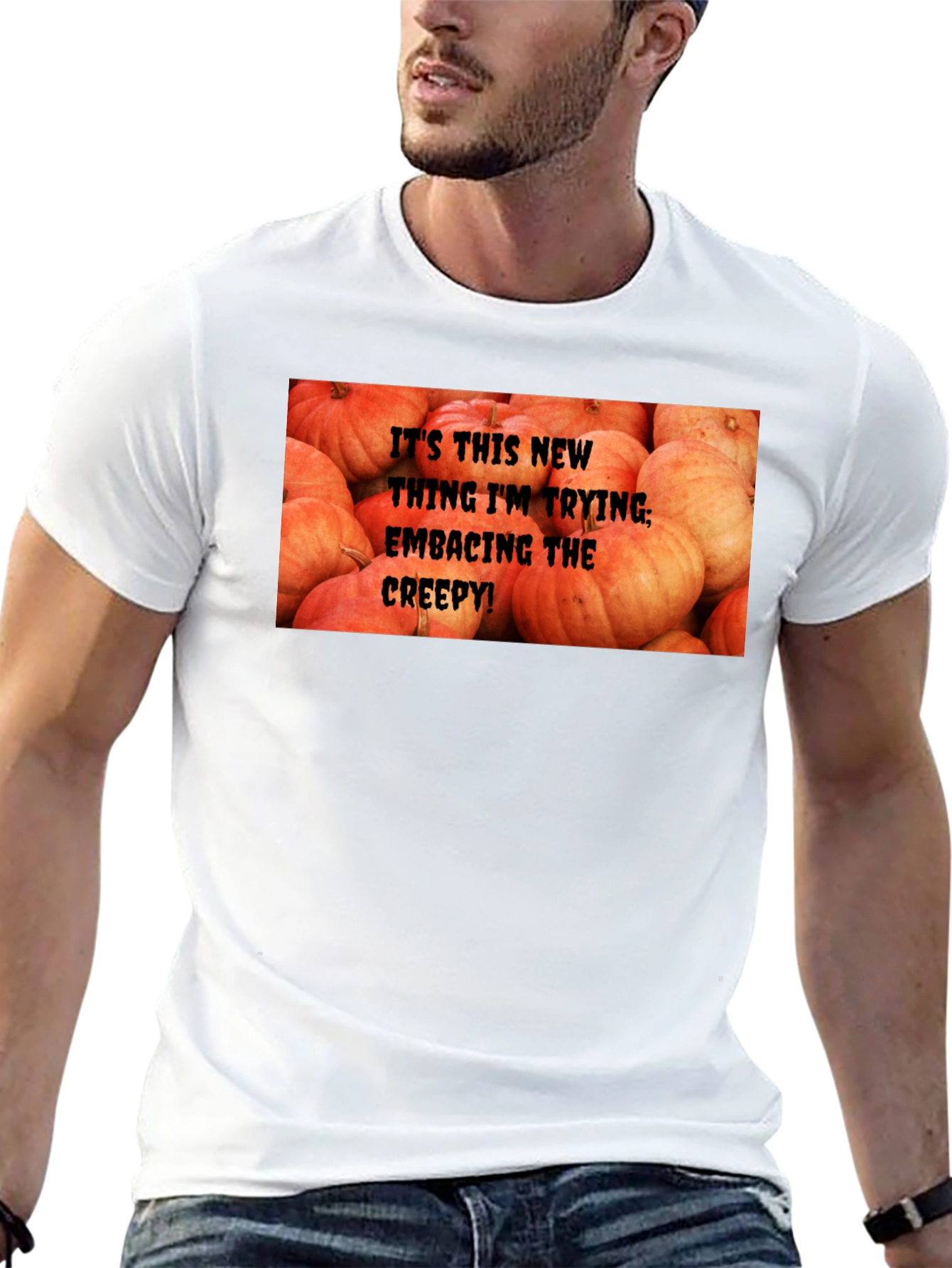 Embracing the Creepy Halloween Graphic T-Shirt
