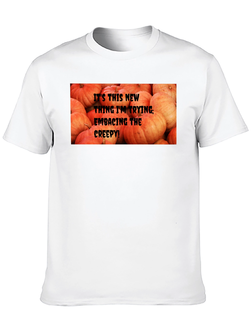 Embracing the Creepy Halloween Graphic T-Shirt