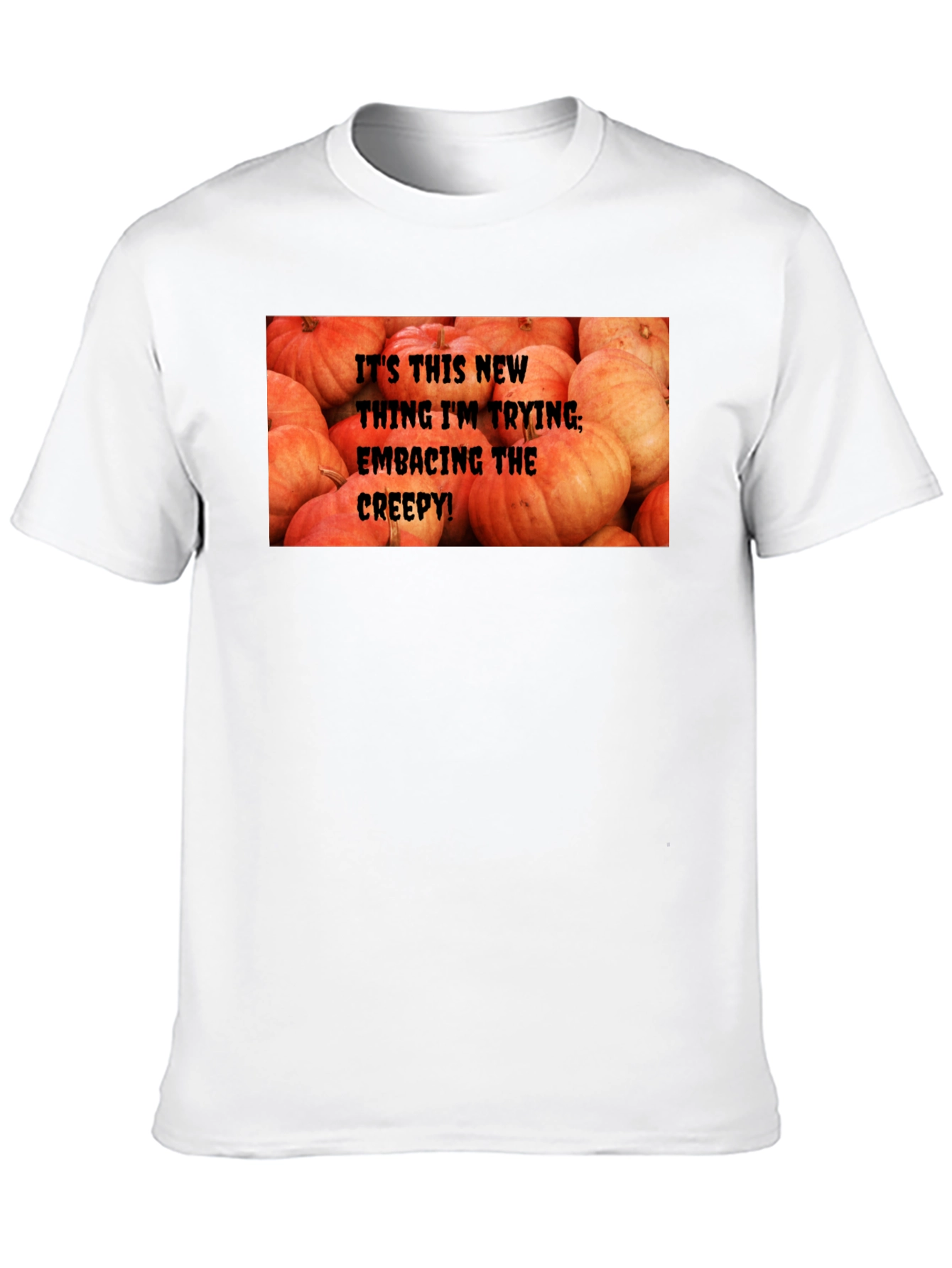 Embracing the Creepy Halloween Graphic T-Shirt