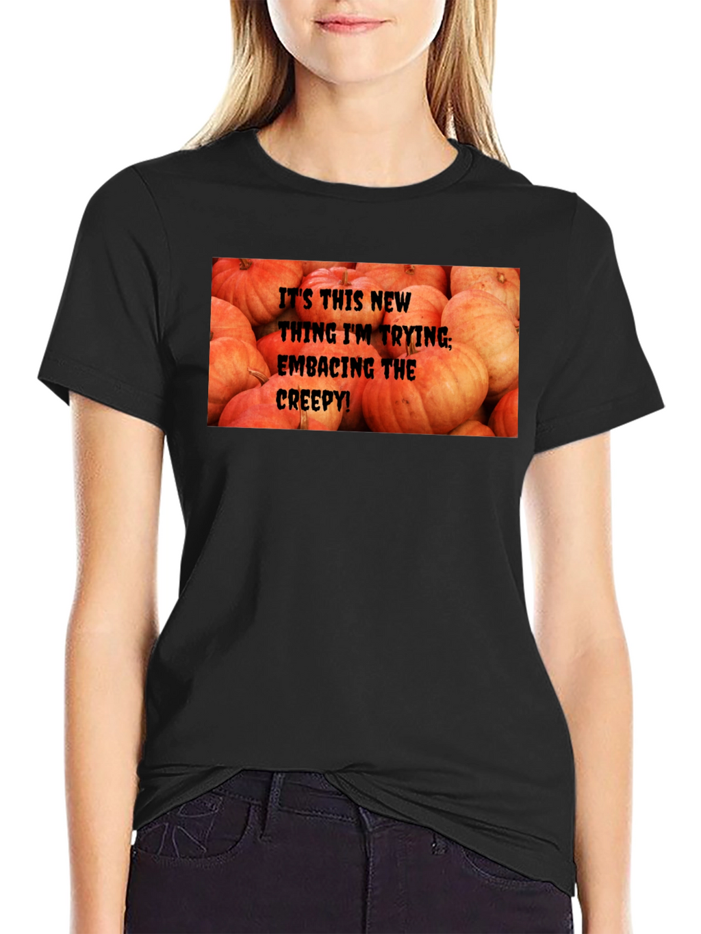 Embracing the Creepy Halloween Graphic T-Shirt