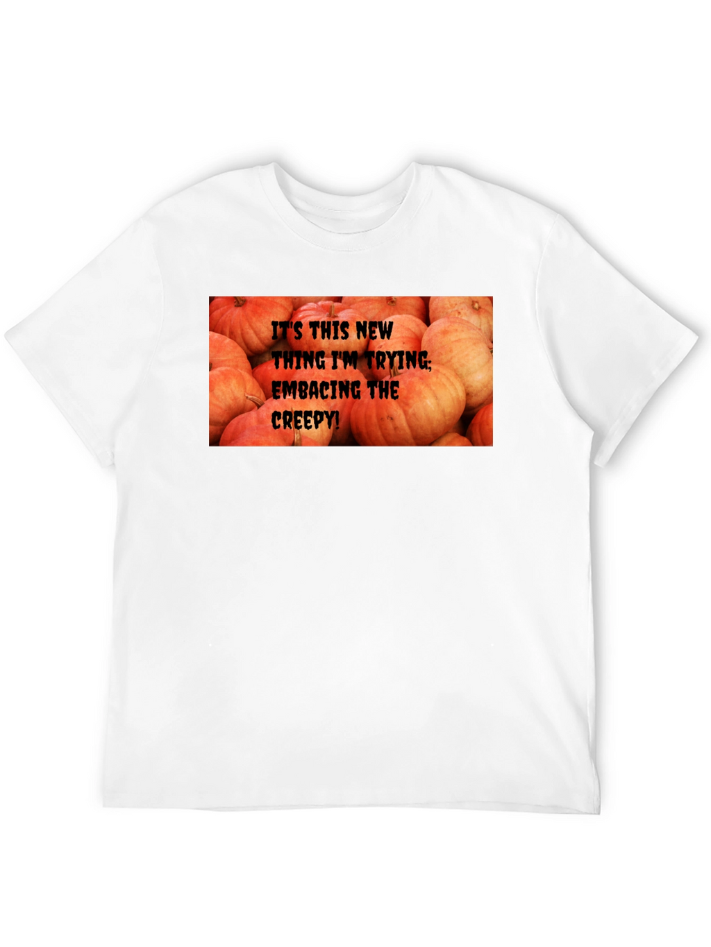 Embracing the Creepy Halloween Graphic T-Shirt