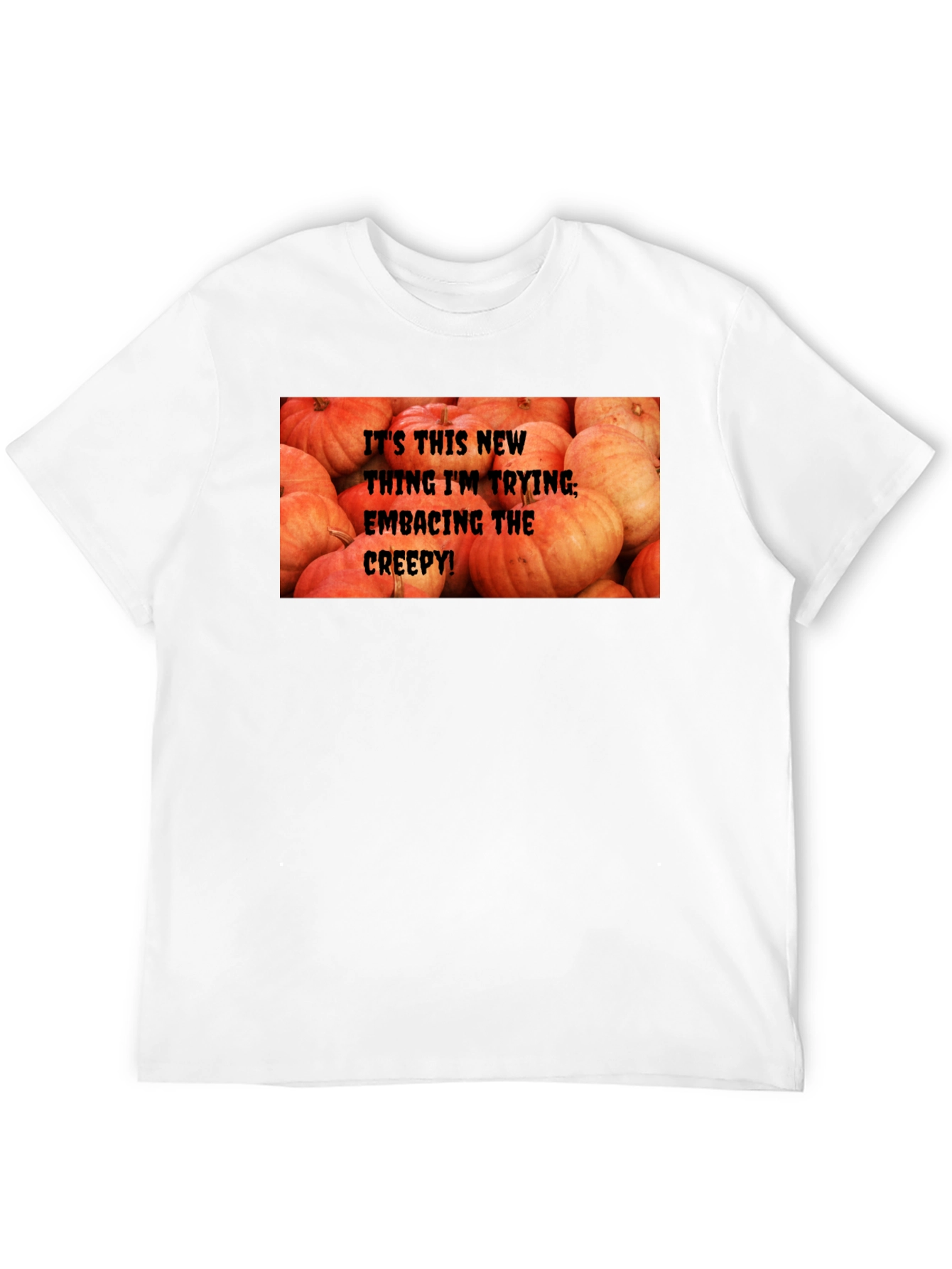 Embracing the Creepy Halloween Graphic T-Shirt