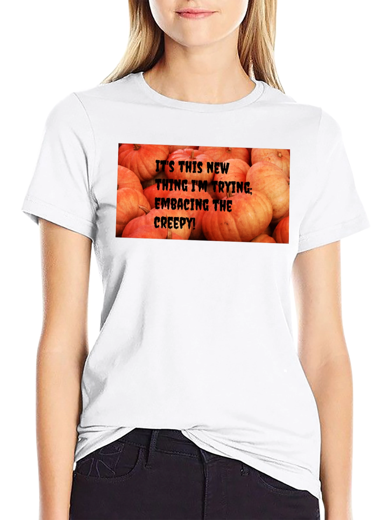 Embracing the Creepy Halloween Graphic T-Shirt