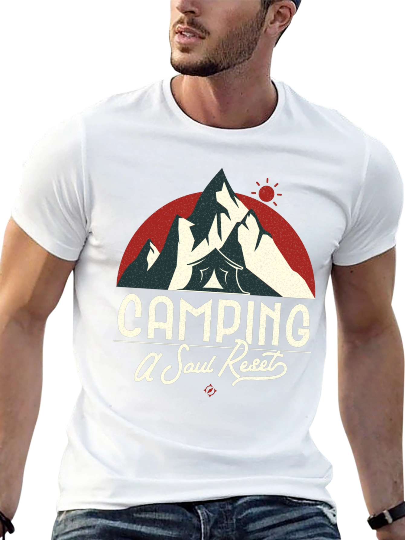 Camping Soul Reset Graphic Tee - Adventure Ready