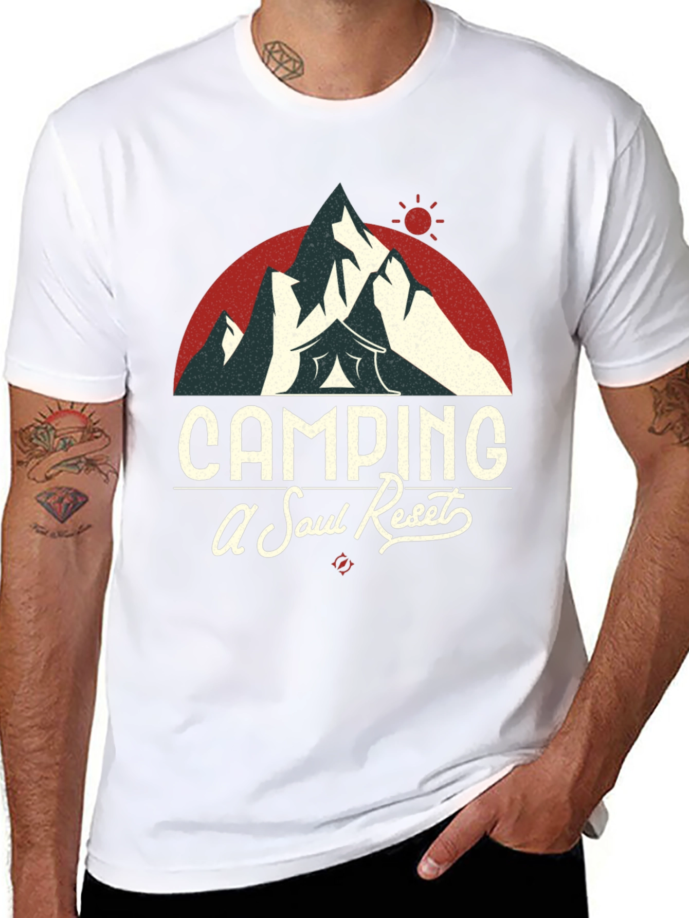 Camping Soul Reset Graphic Tee - Adventure Ready