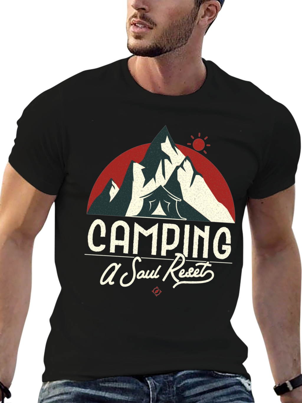 Camping Soul Reset Graphic Tee - Adventure Ready