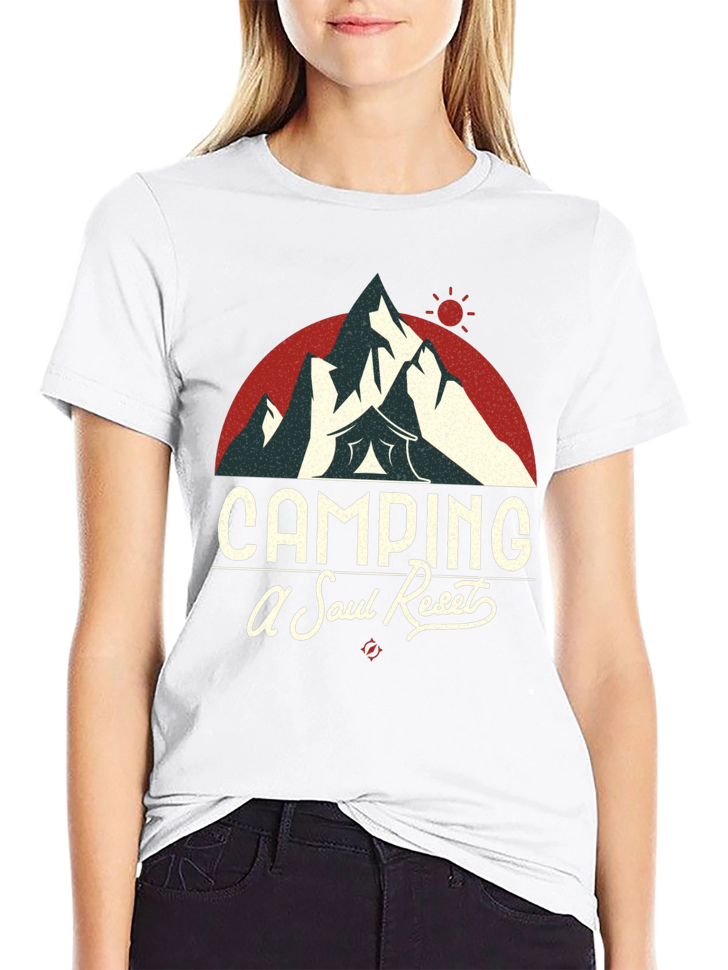 Camping Soul Reset Graphic Tee - Adventure Ready