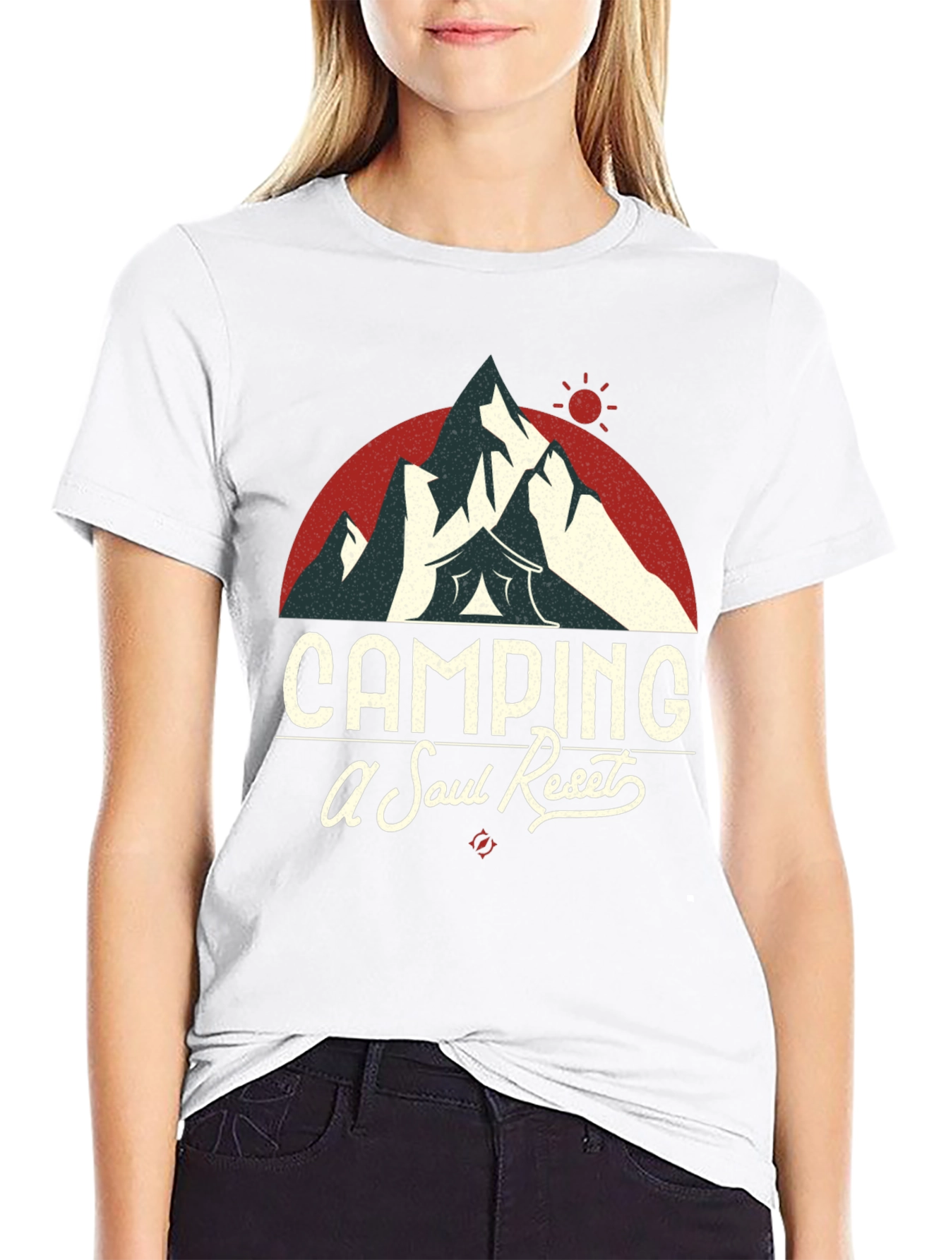 Camping Soul Reset Graphic Tee - Adventure Ready