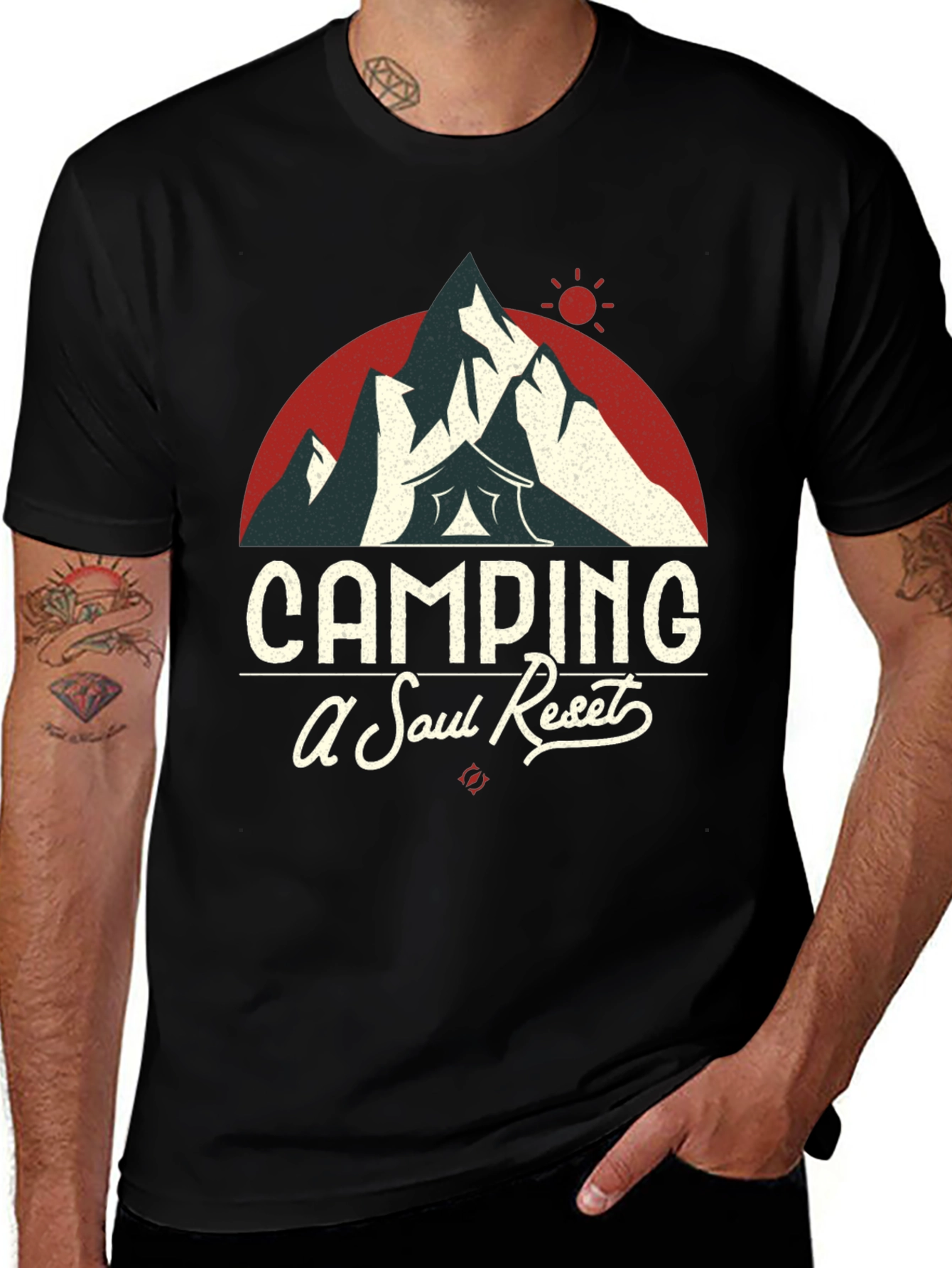 Camping Soul Reset Graphic Tee - Adventure Ready