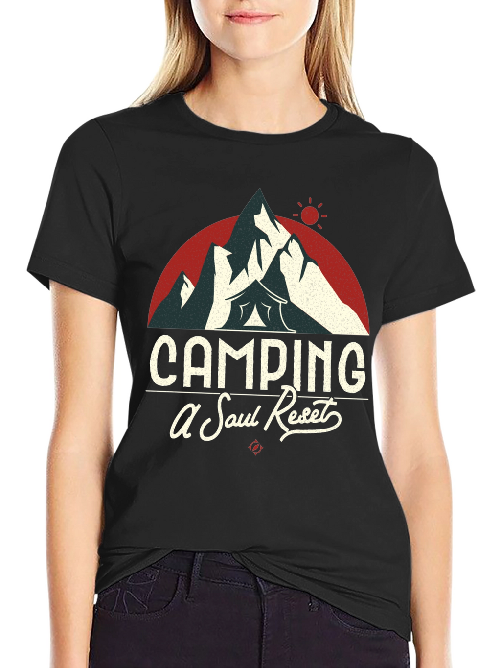Camping Soul Reset Graphic Tee - Adventure Ready