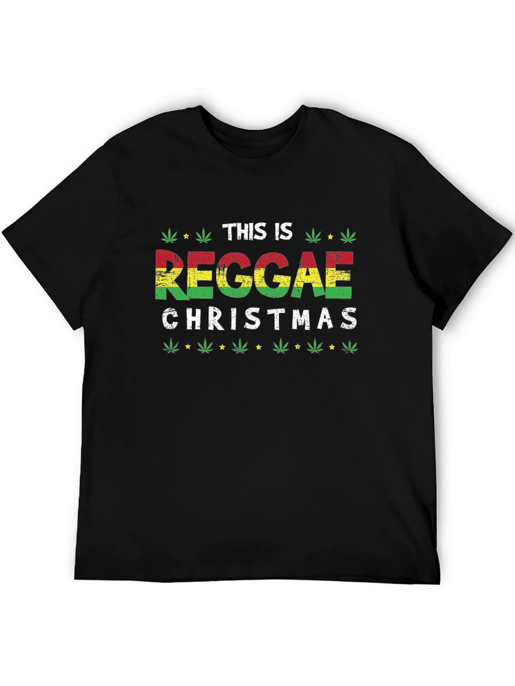 Reggae Christmas Graphic T-Shirt