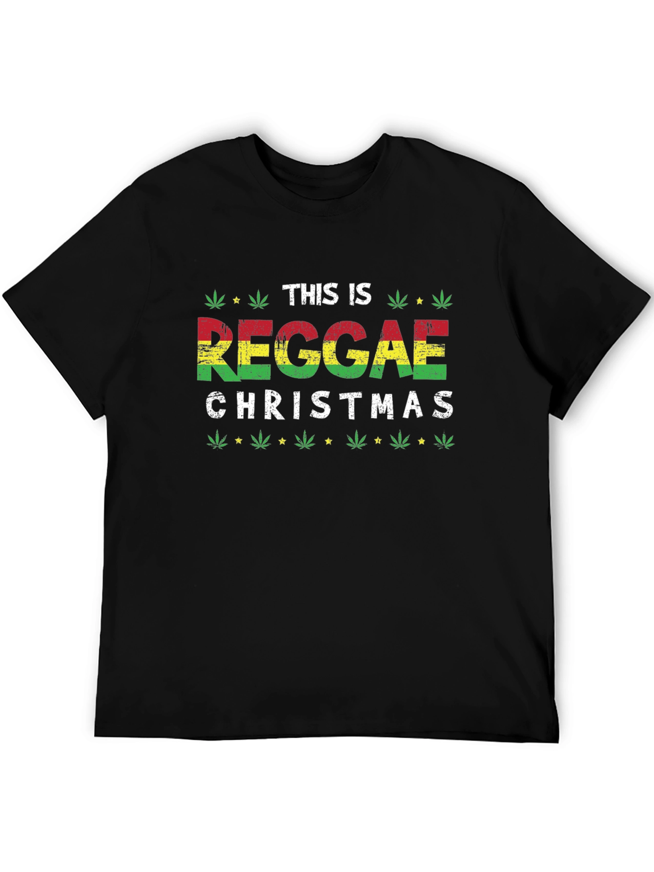 Reggae Christmas Graphic T-Shirt