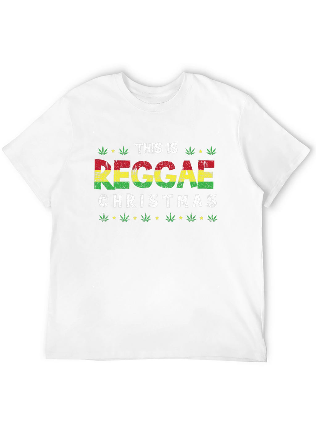 Reggae Christmas Graphic T-Shirt