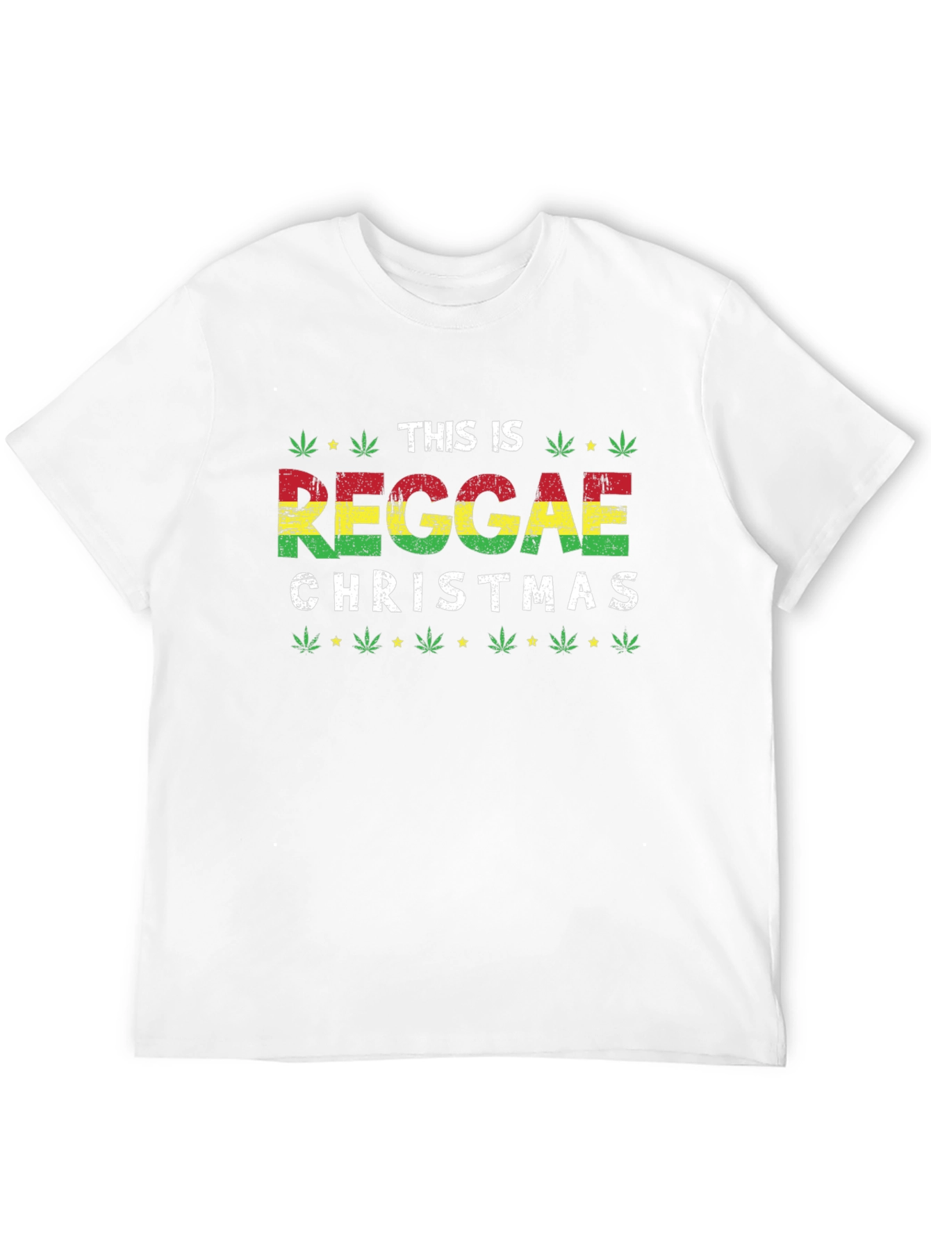 Reggae Christmas Graphic T-Shirt