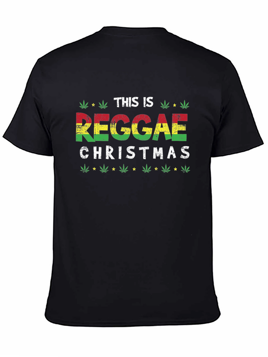 Reggae Christmas Graphic T-Shirt