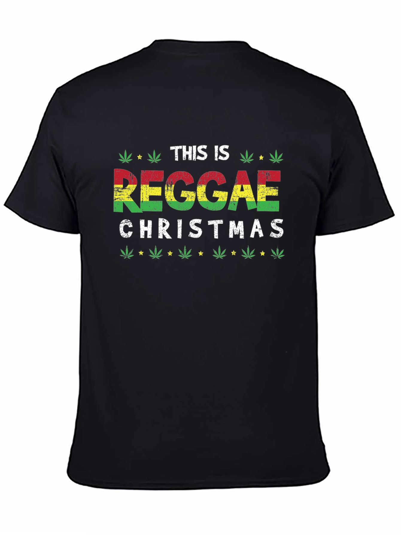 Reggae Christmas Graphic T-Shirt