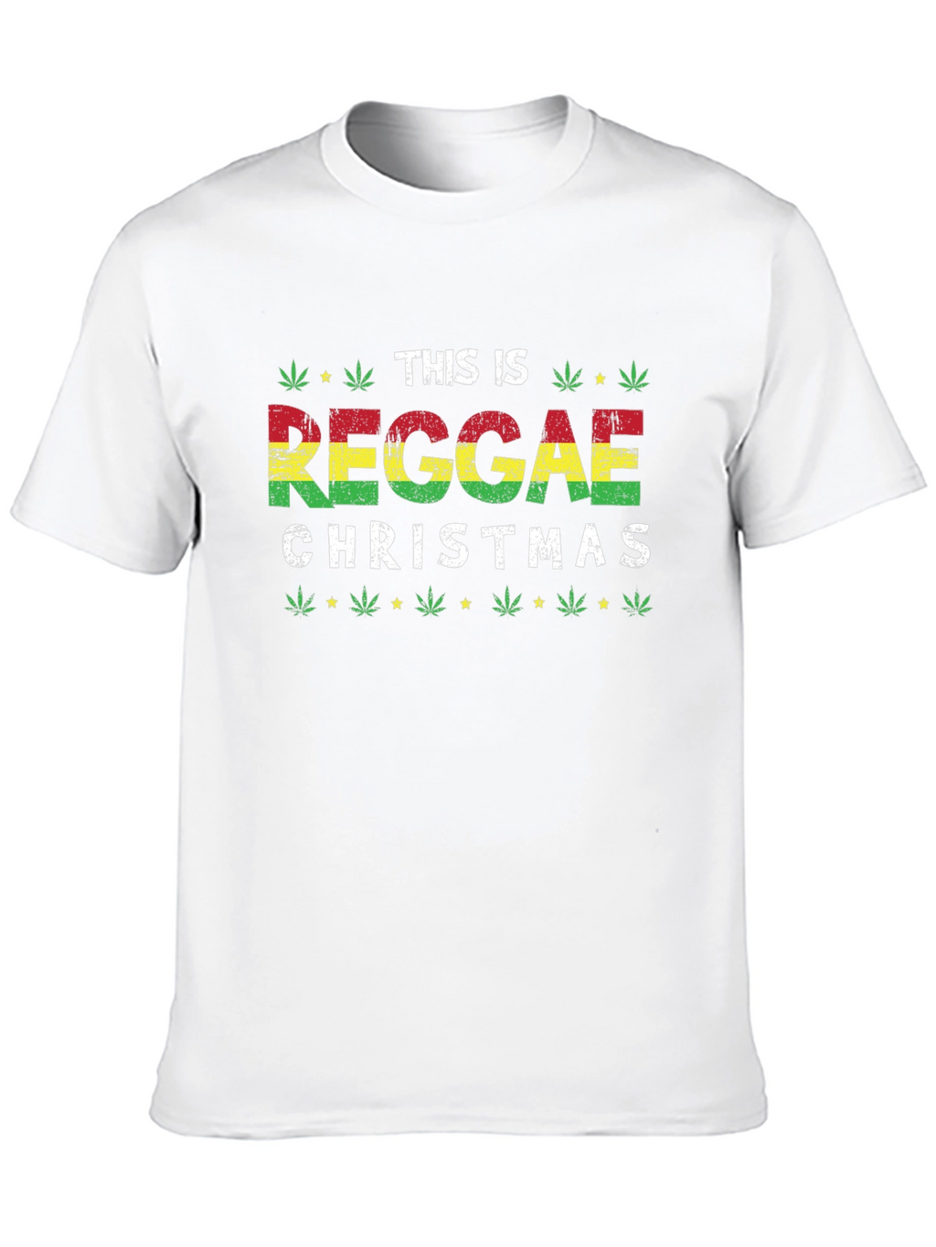 Reggae Christmas Graphic T-Shirt