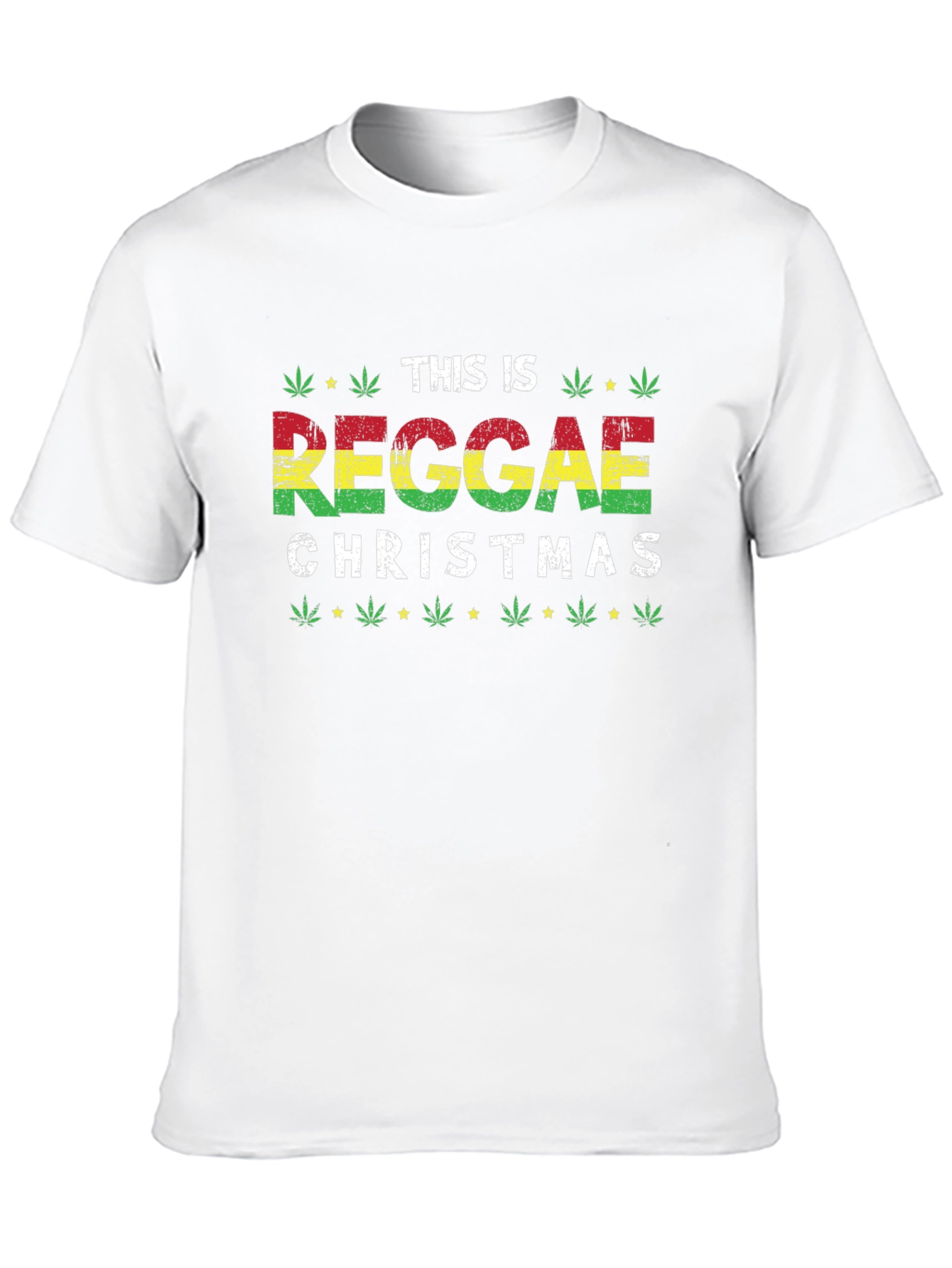 Reggae Christmas Graphic T-Shirt