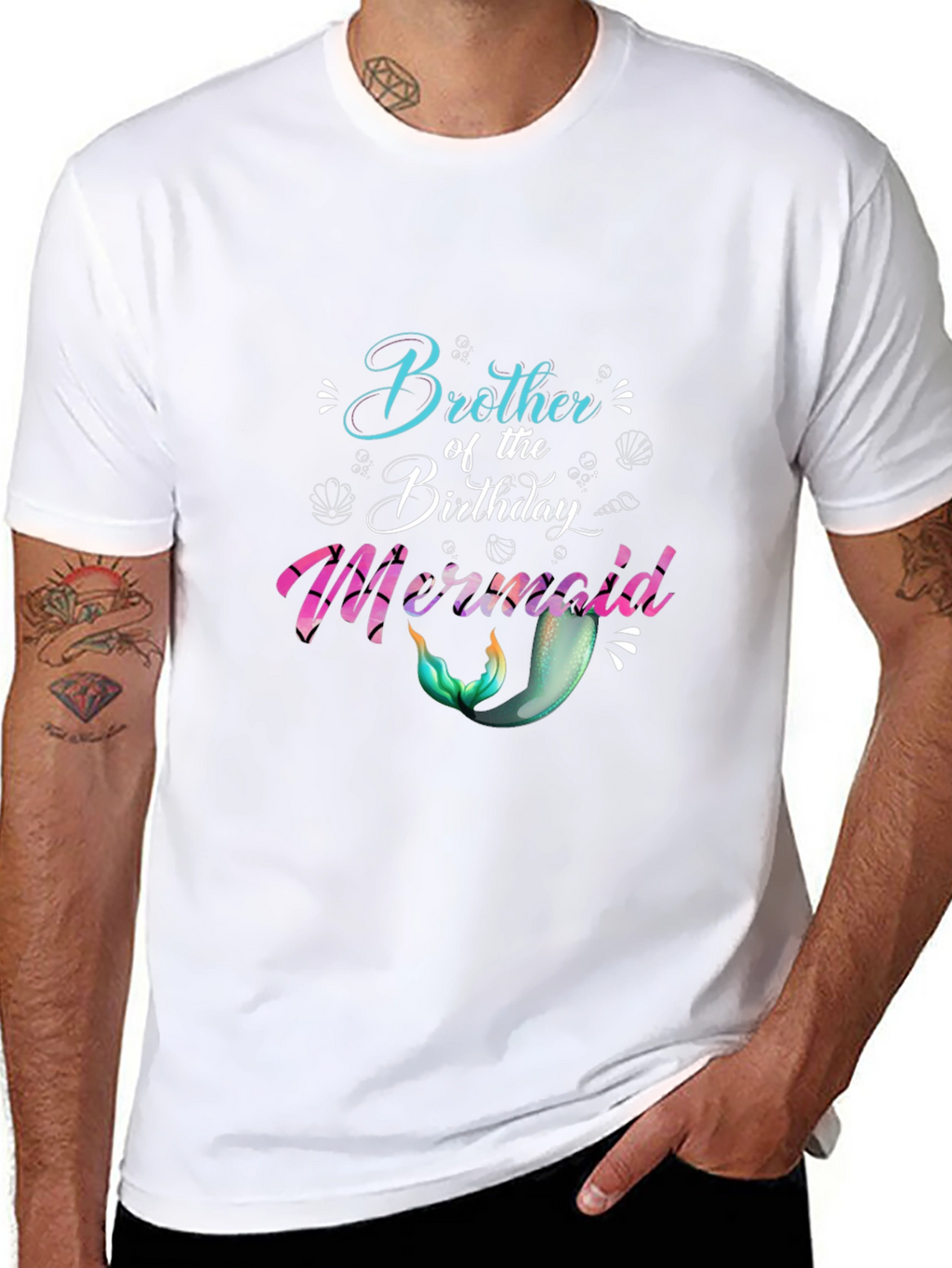 Brother of the Birthday Mermaid T-Shirt