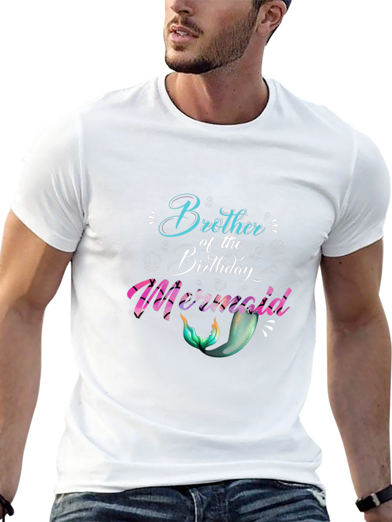 Brother of the Birthday Mermaid T-Shirt