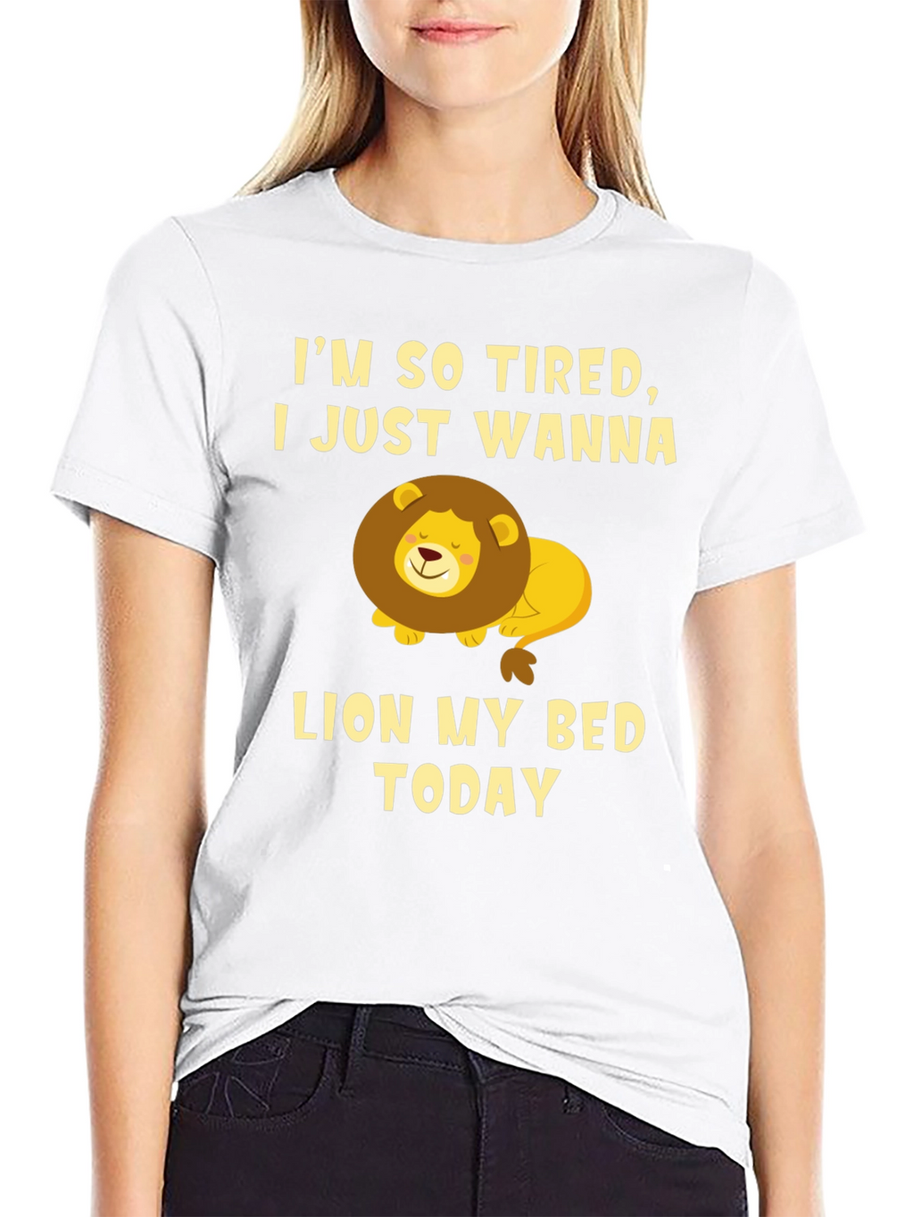 Im So Tired Lion T-Shirt