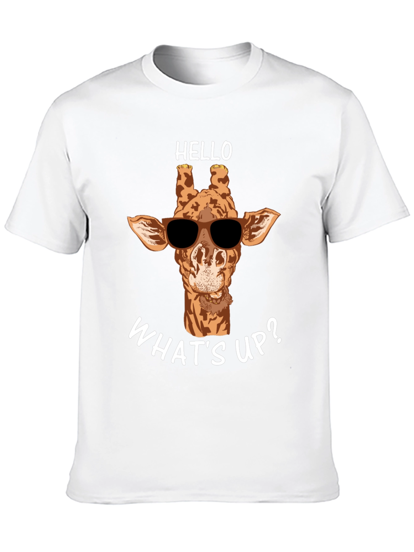 Cool Giraffe T-Shirt - Hello Whats Up?