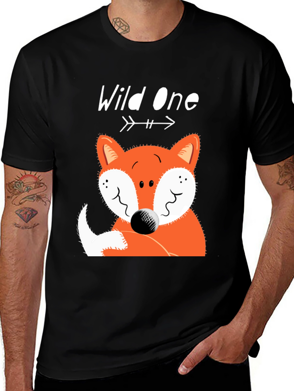 Wild One Fox Graphic Tee - Unisex T-Shirt