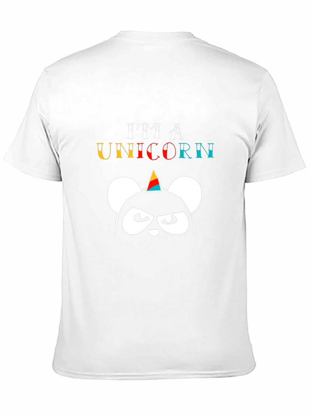 Im A Unicorn Black T-Shirt
