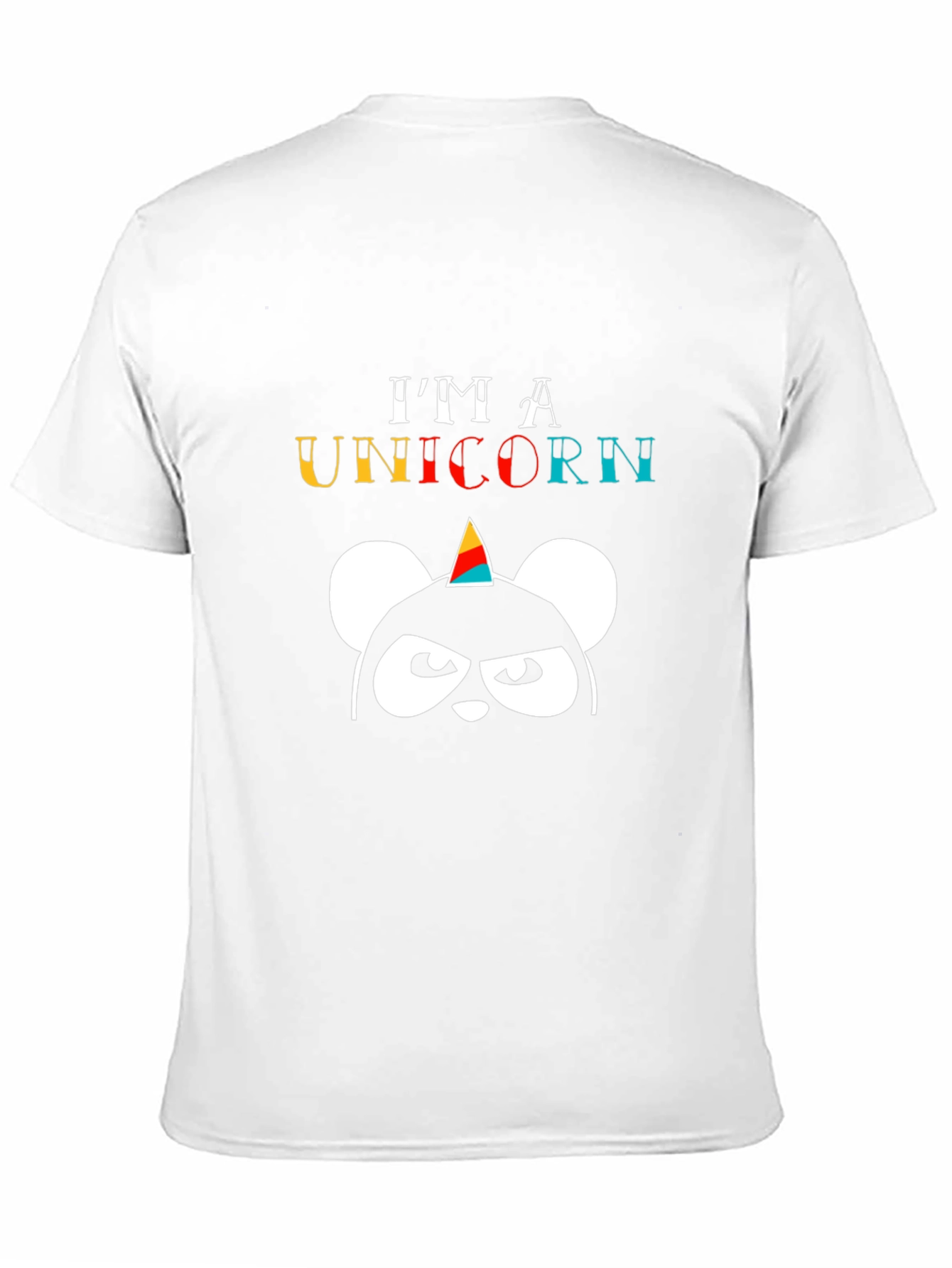 Im A Unicorn Black T-Shirt