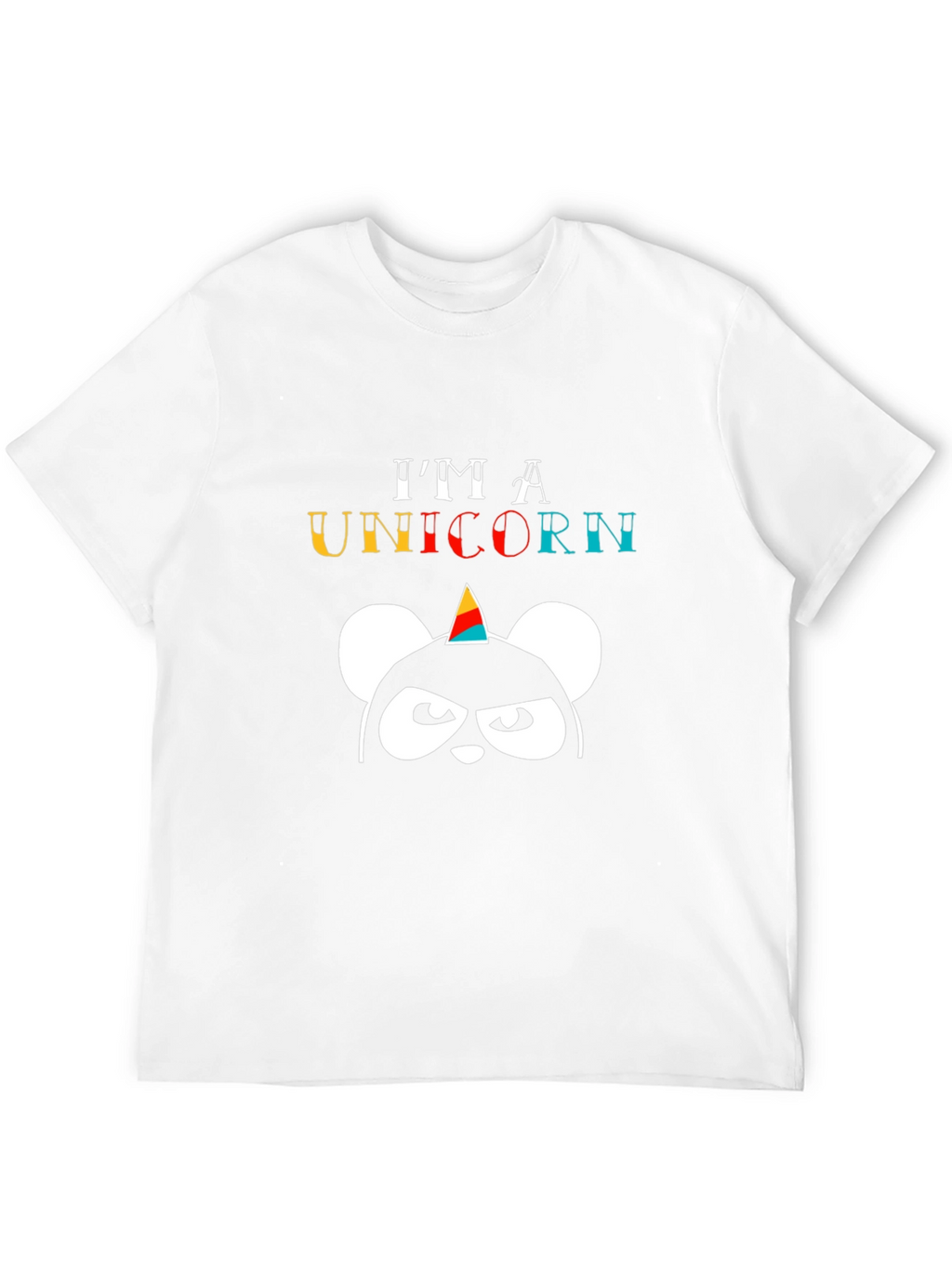 Im A Unicorn Black T-Shirt