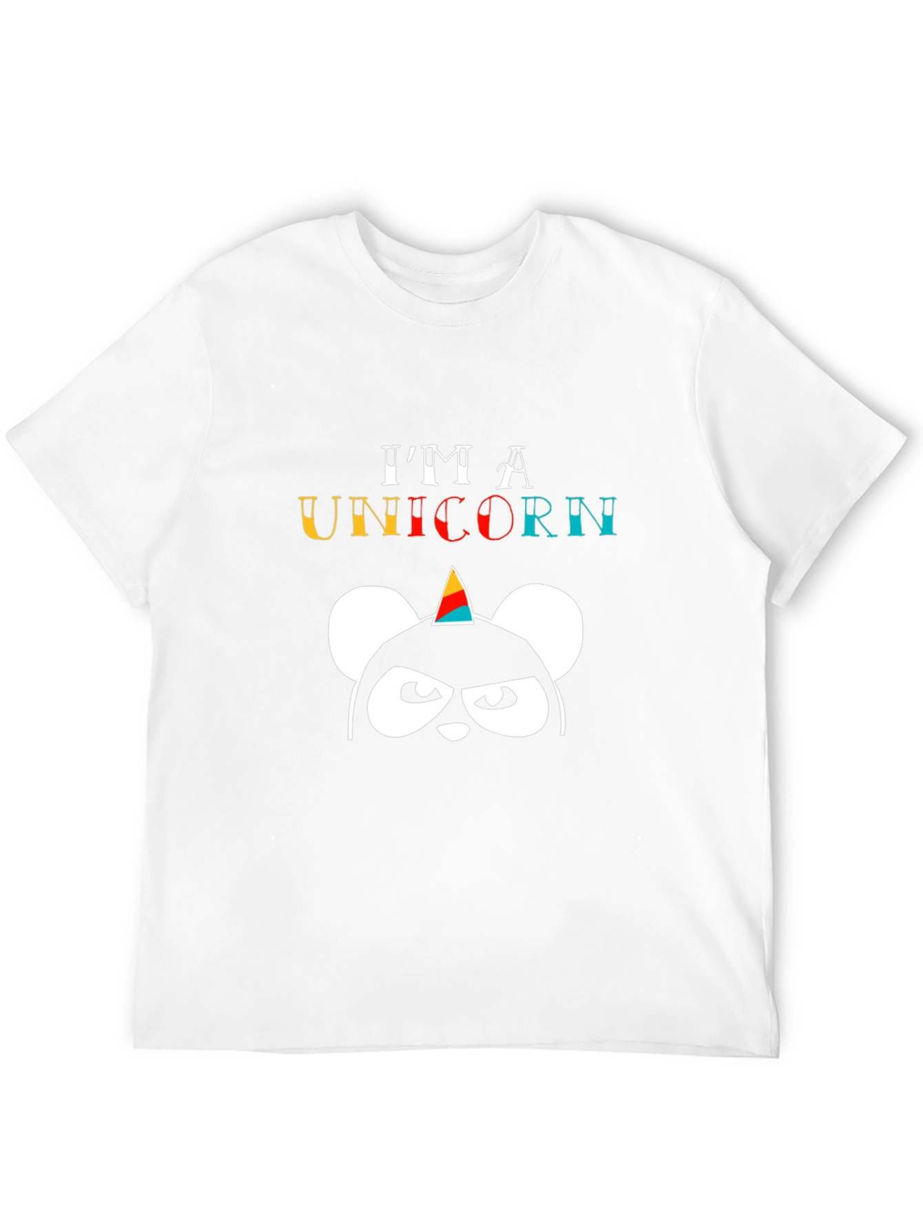 Im A Unicorn Black T-Shirt