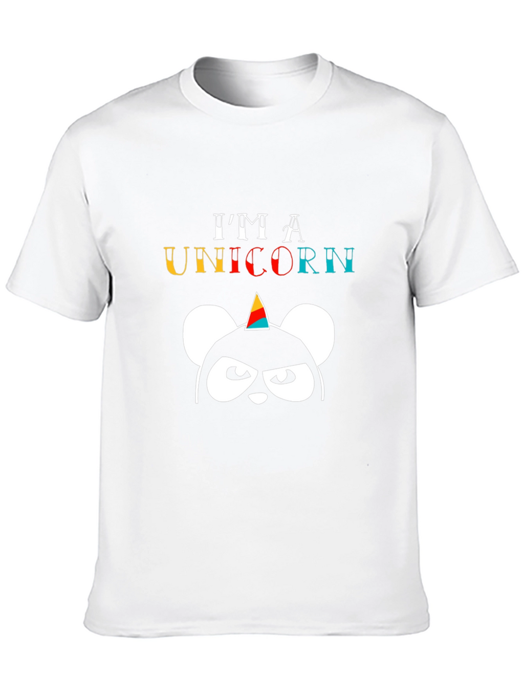 Im A Unicorn Black T-Shirt