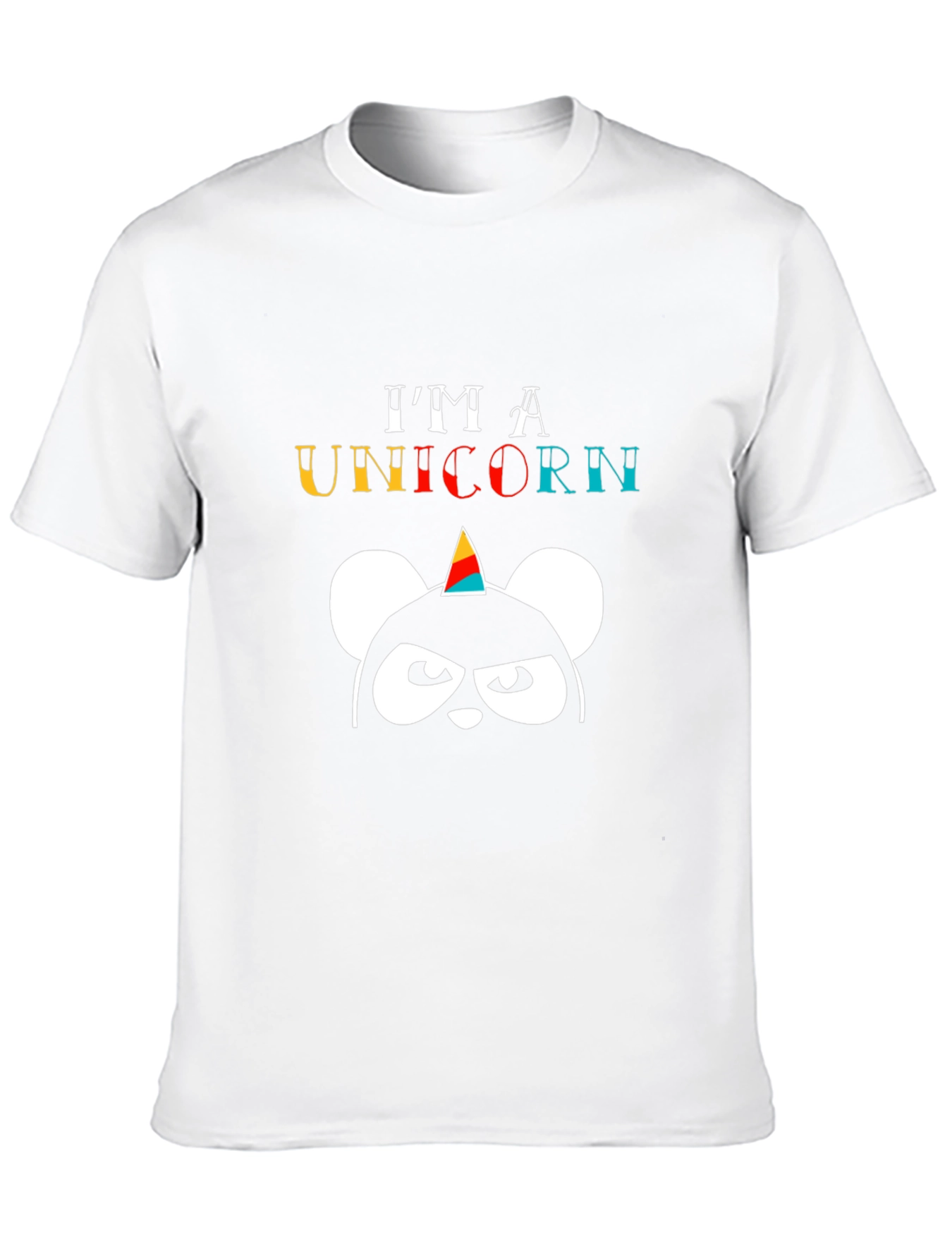 Im A Unicorn Black T-Shirt