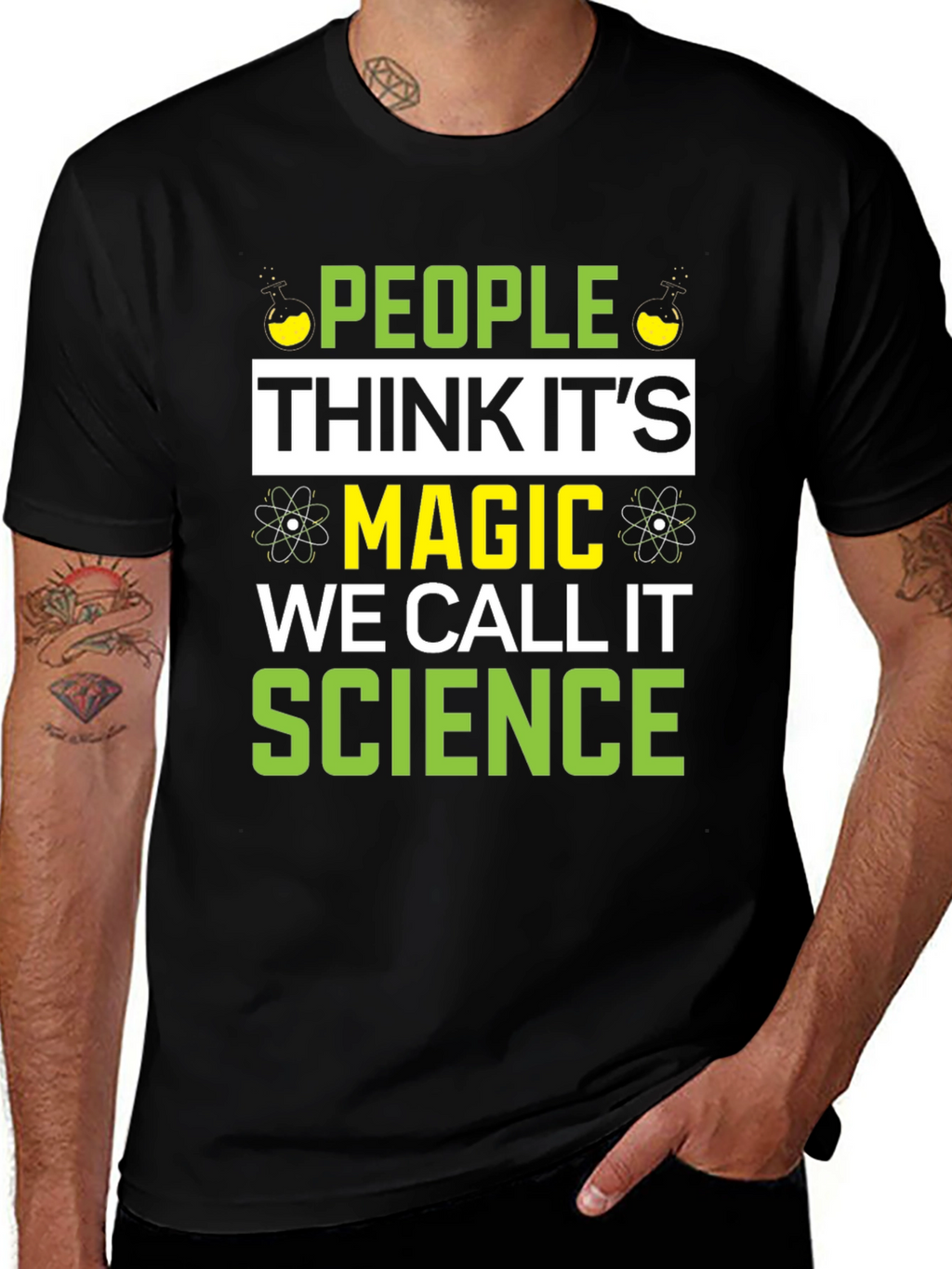 Science Magic T-Shirt - Funny Gift for Scientists