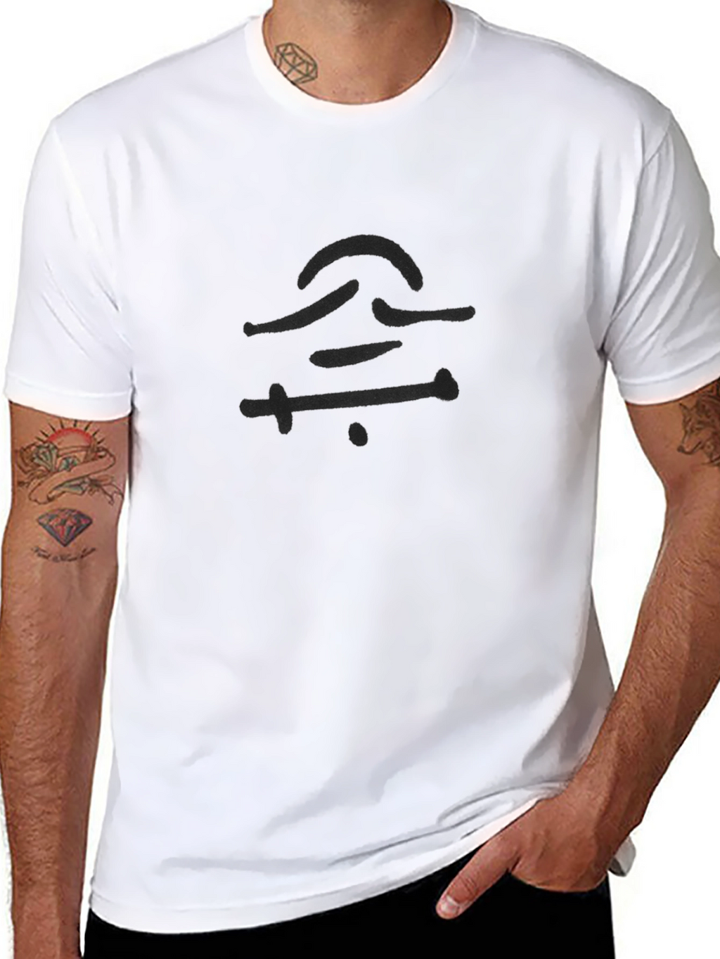 Minimalist Graphic Black T-Shirt