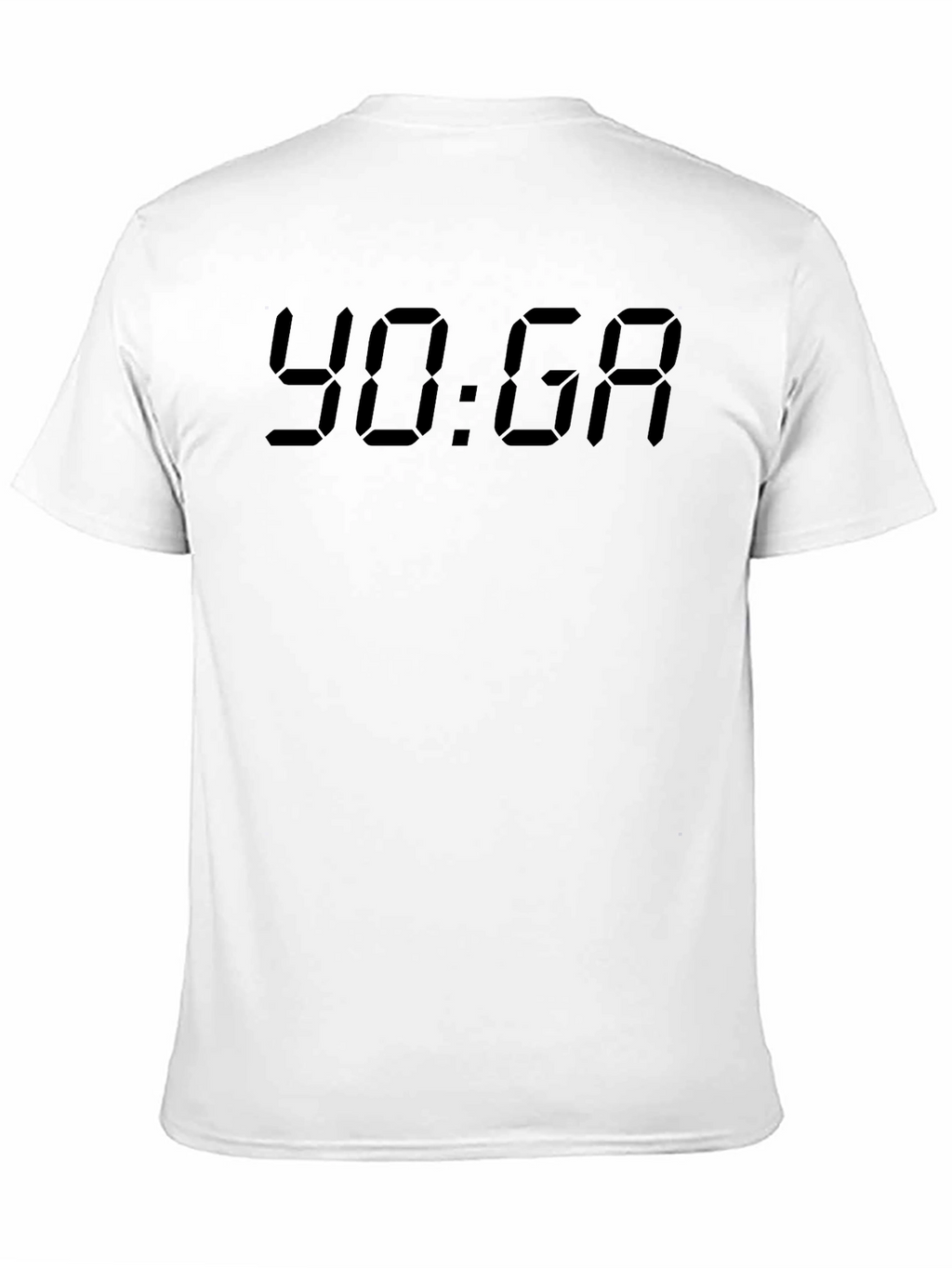 YOGA Digital T-Shirt - Black Tee