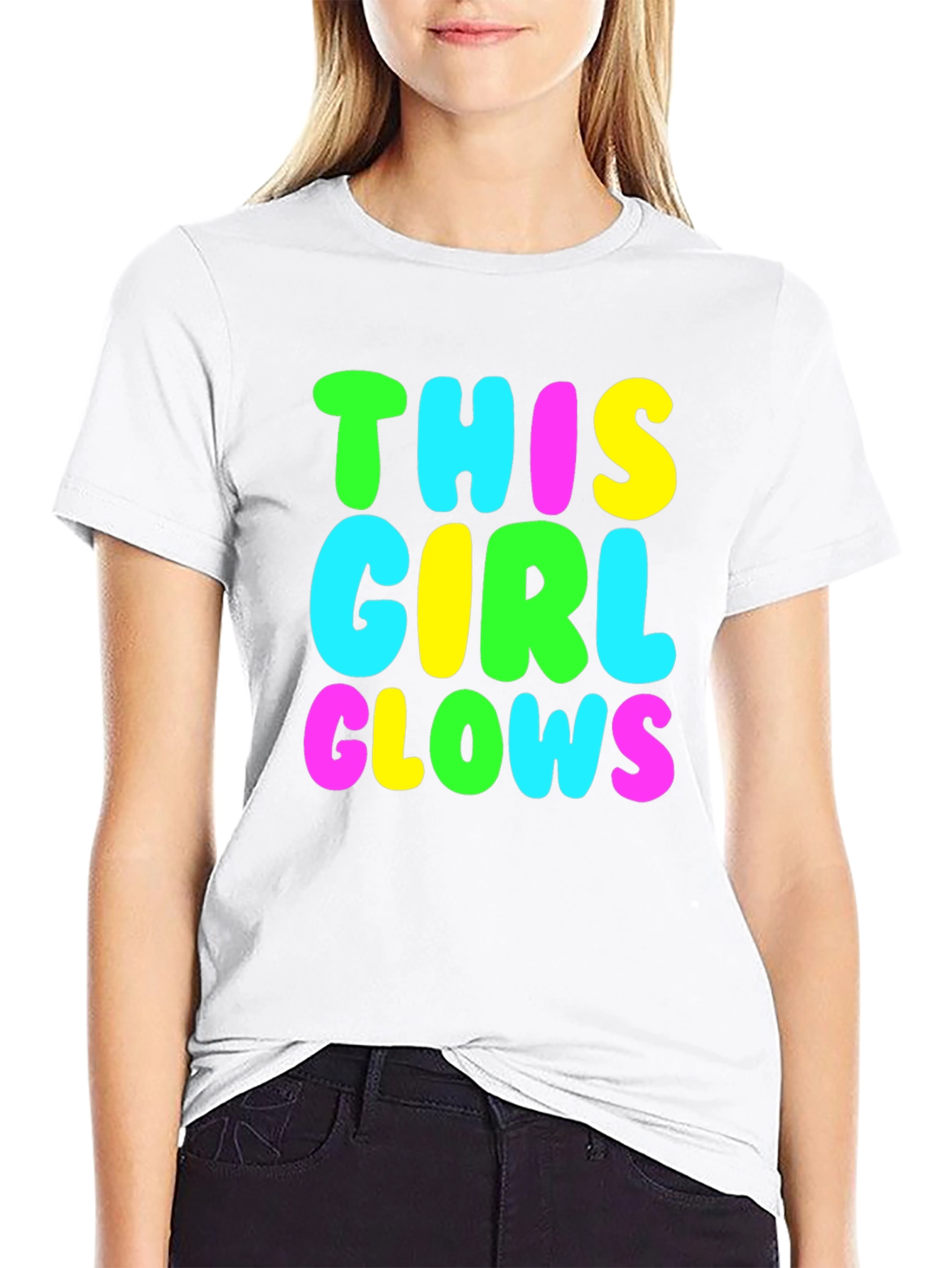 This Girl Glows Graphic T-Shirt