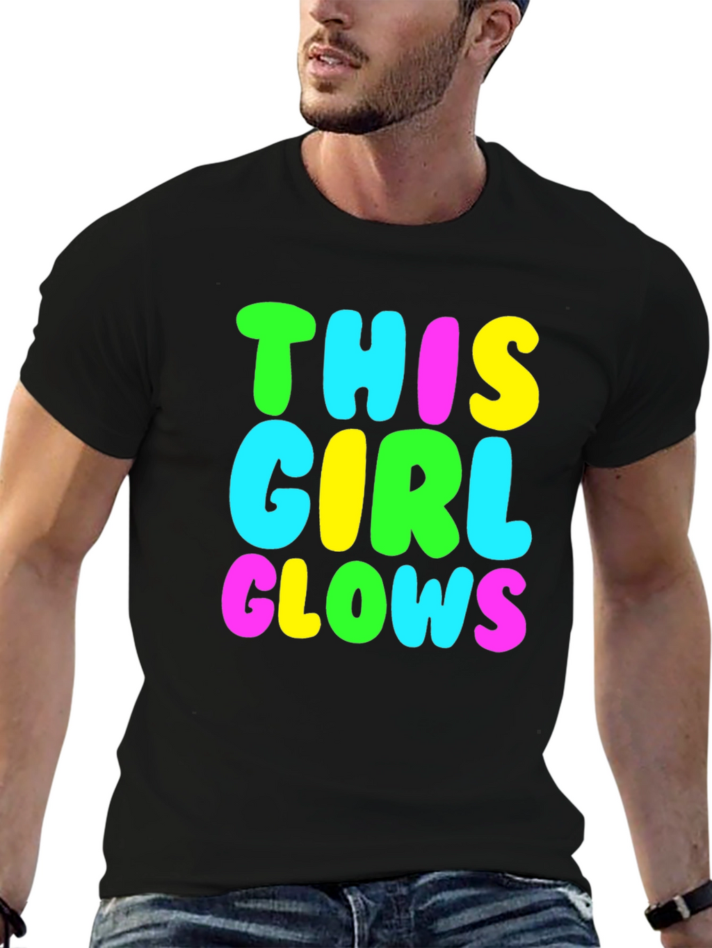 This Girl Glows Graphic T-Shirt