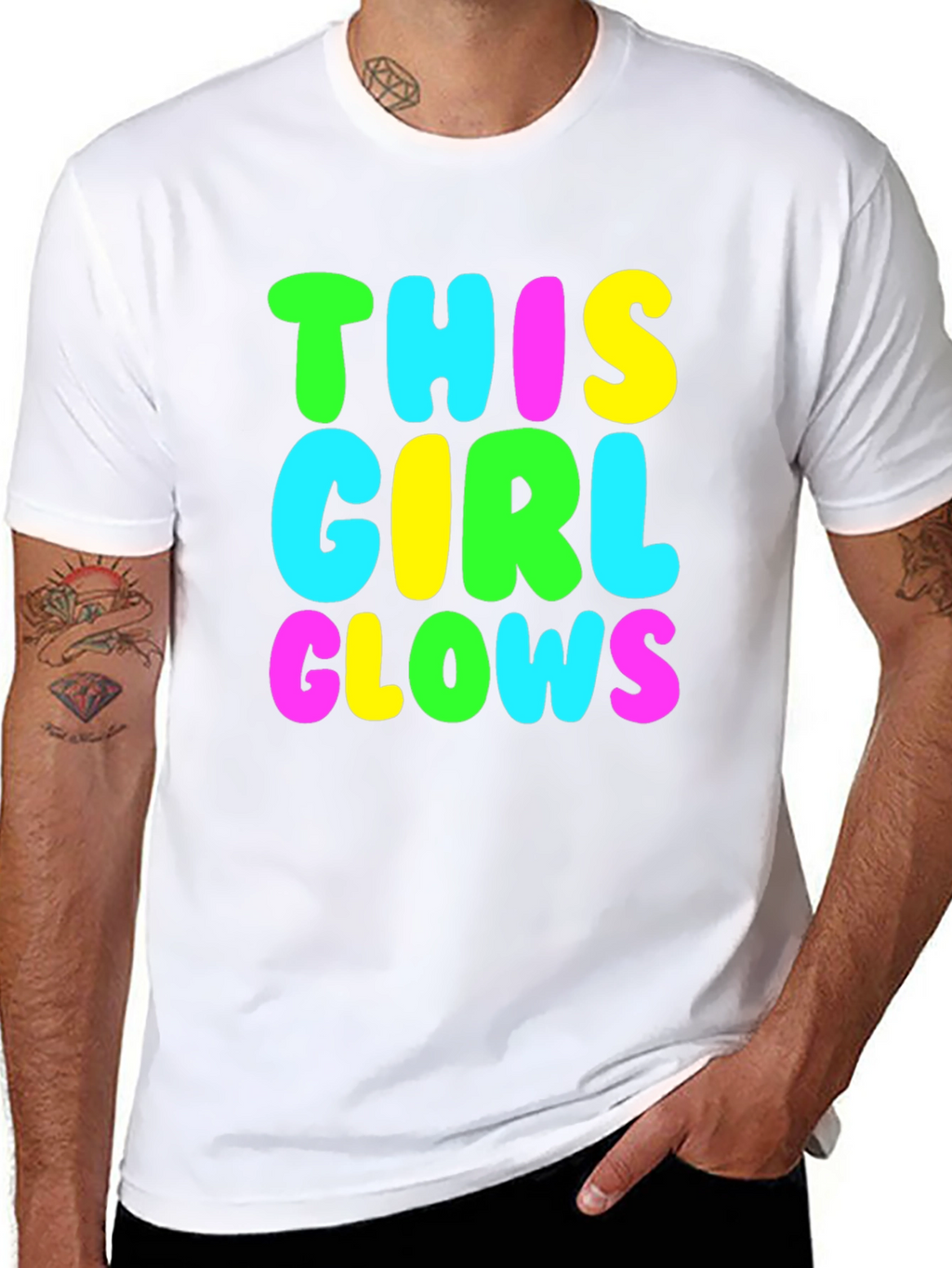 This Girl Glows Graphic T-Shirt