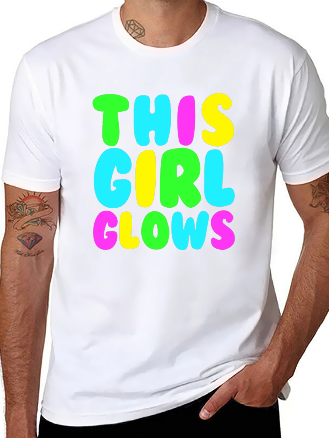 This Girl Glows Graphic T-Shirt