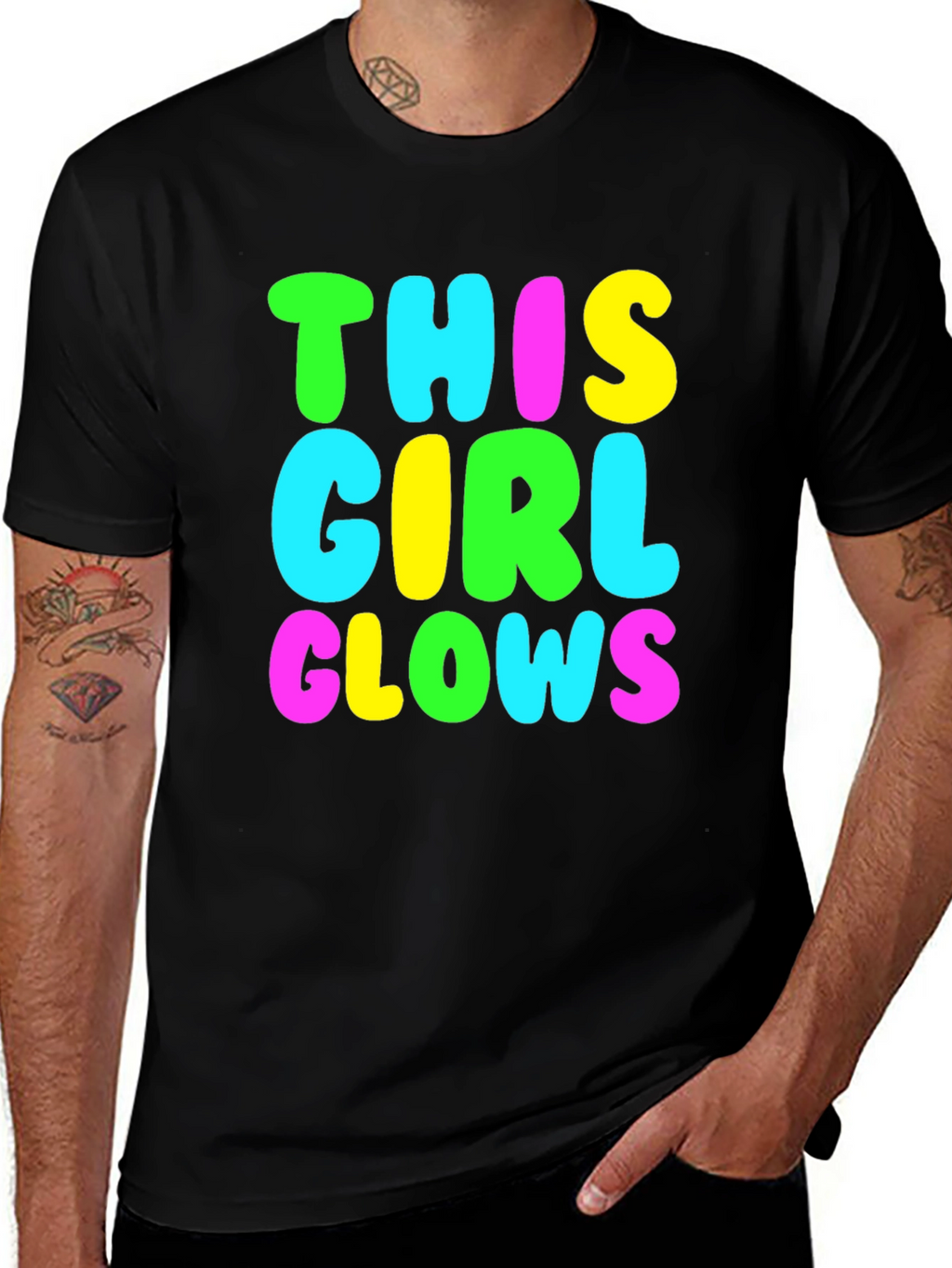 This Girl Glows Graphic T-Shirt