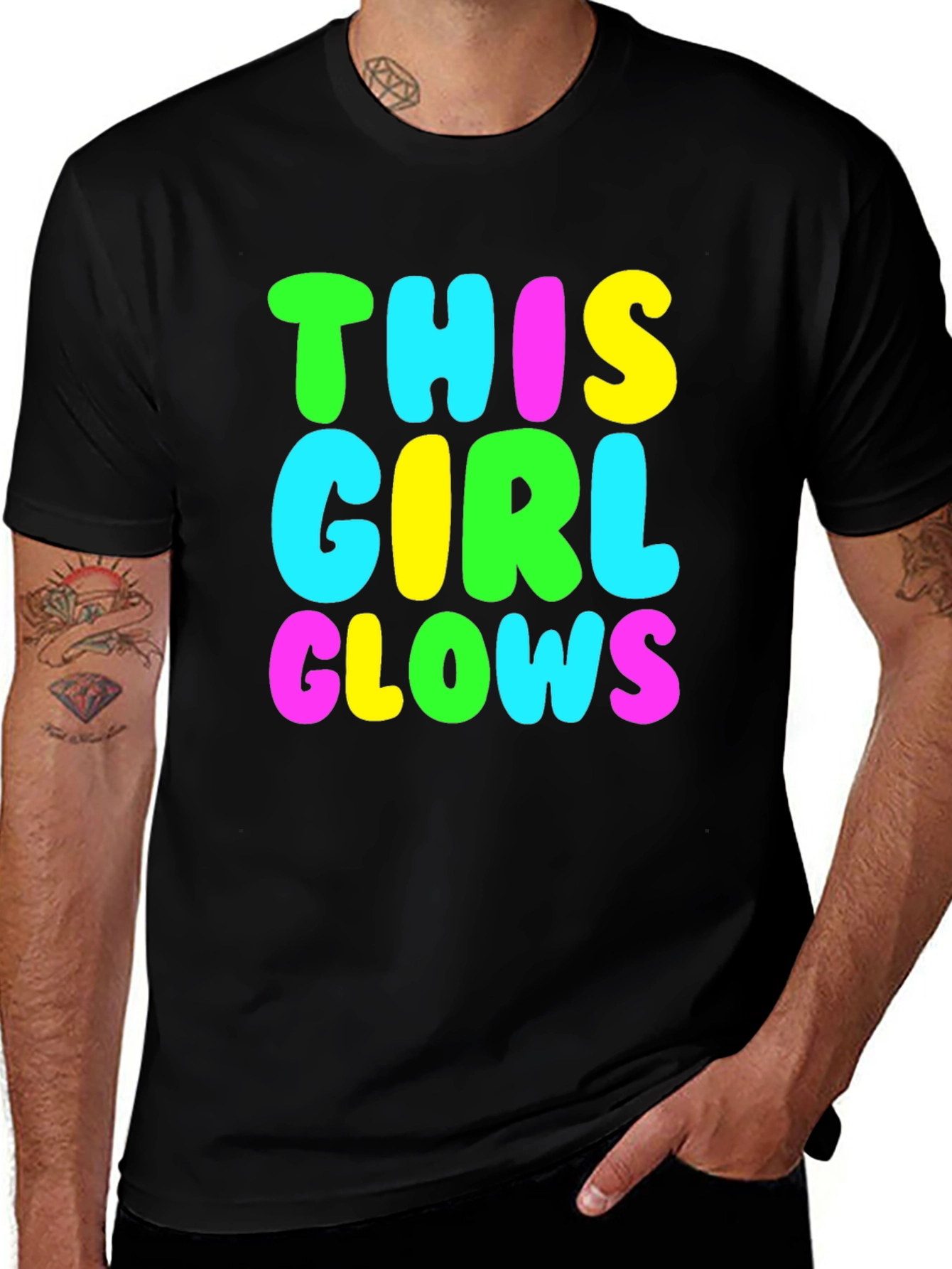 This Girl Glows Graphic T-Shirt