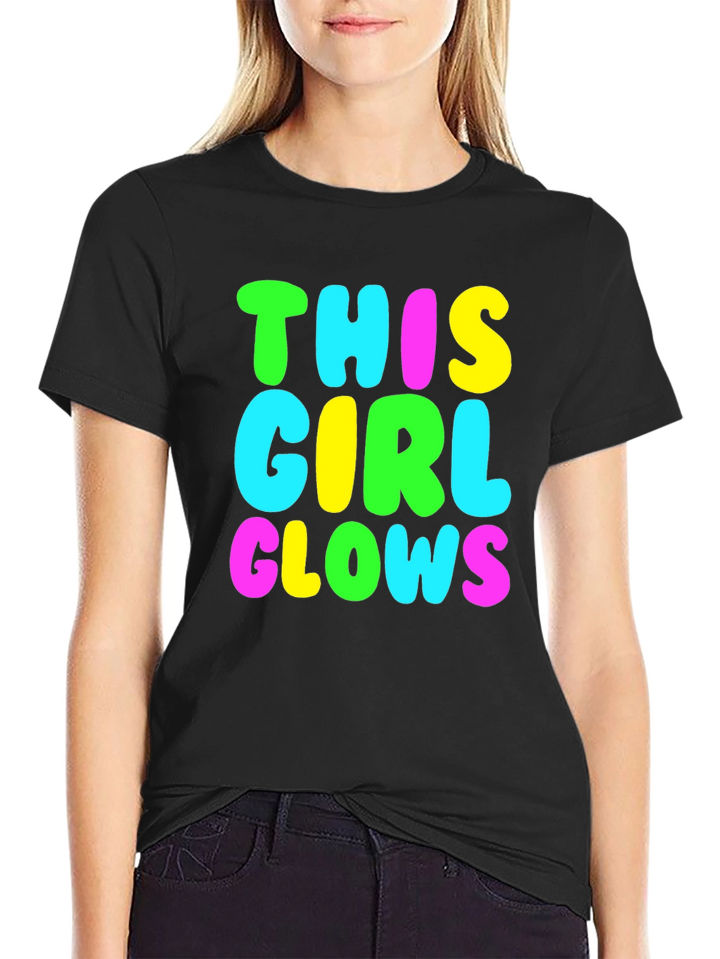 This Girl Glows Graphic T-Shirt