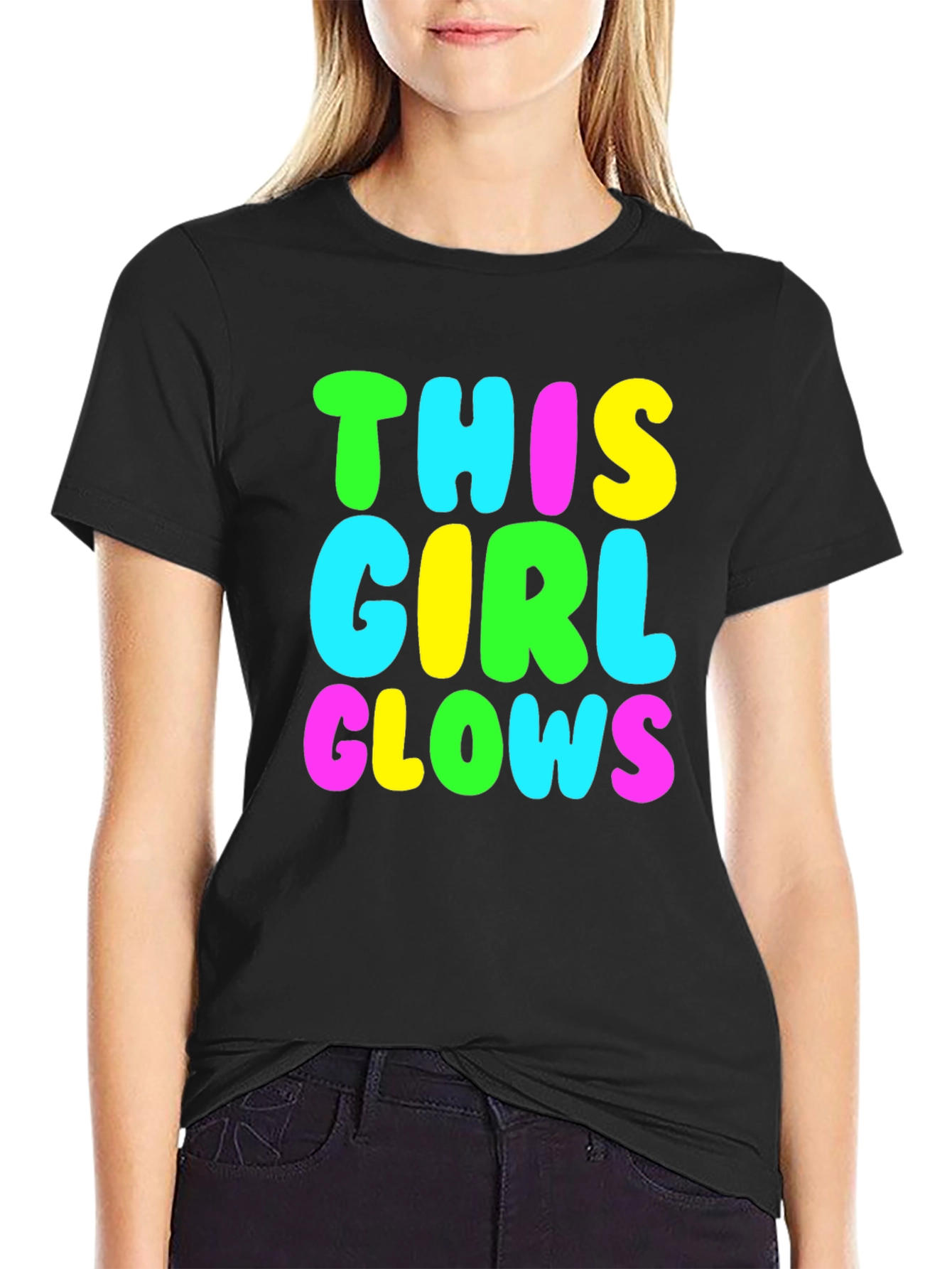 This Girl Glows Graphic T-Shirt