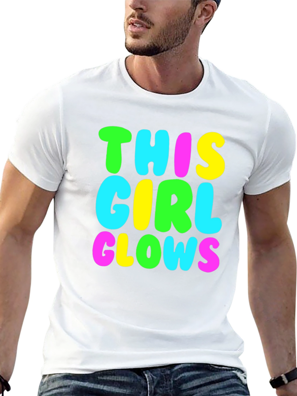 This Girl Glows Graphic T-Shirt