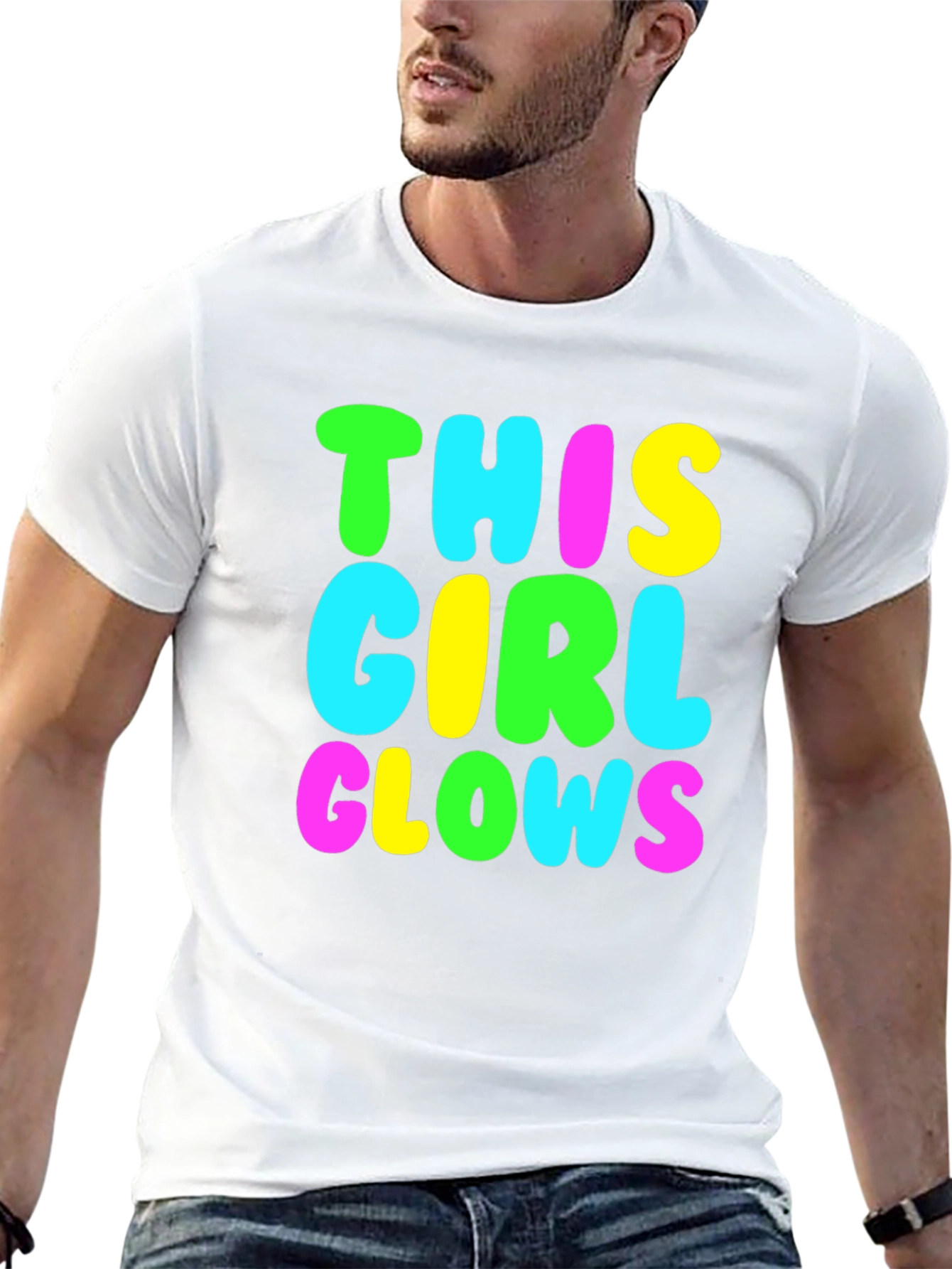 This Girl Glows Graphic T-Shirt