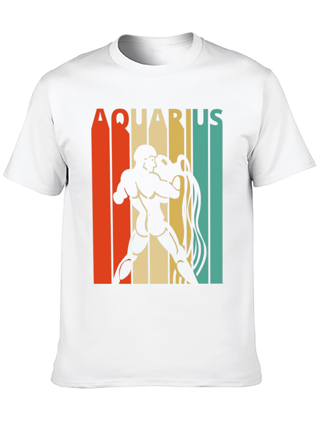 Aquarius Zodiac Sign Graphic Tee