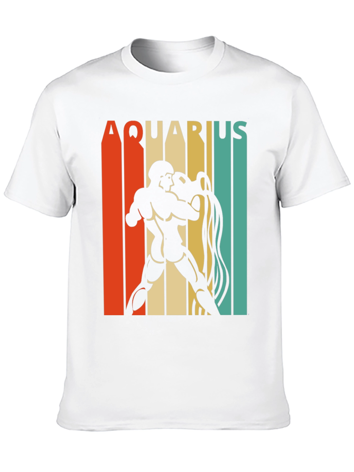 Aquarius Zodiac Sign Graphic Tee
