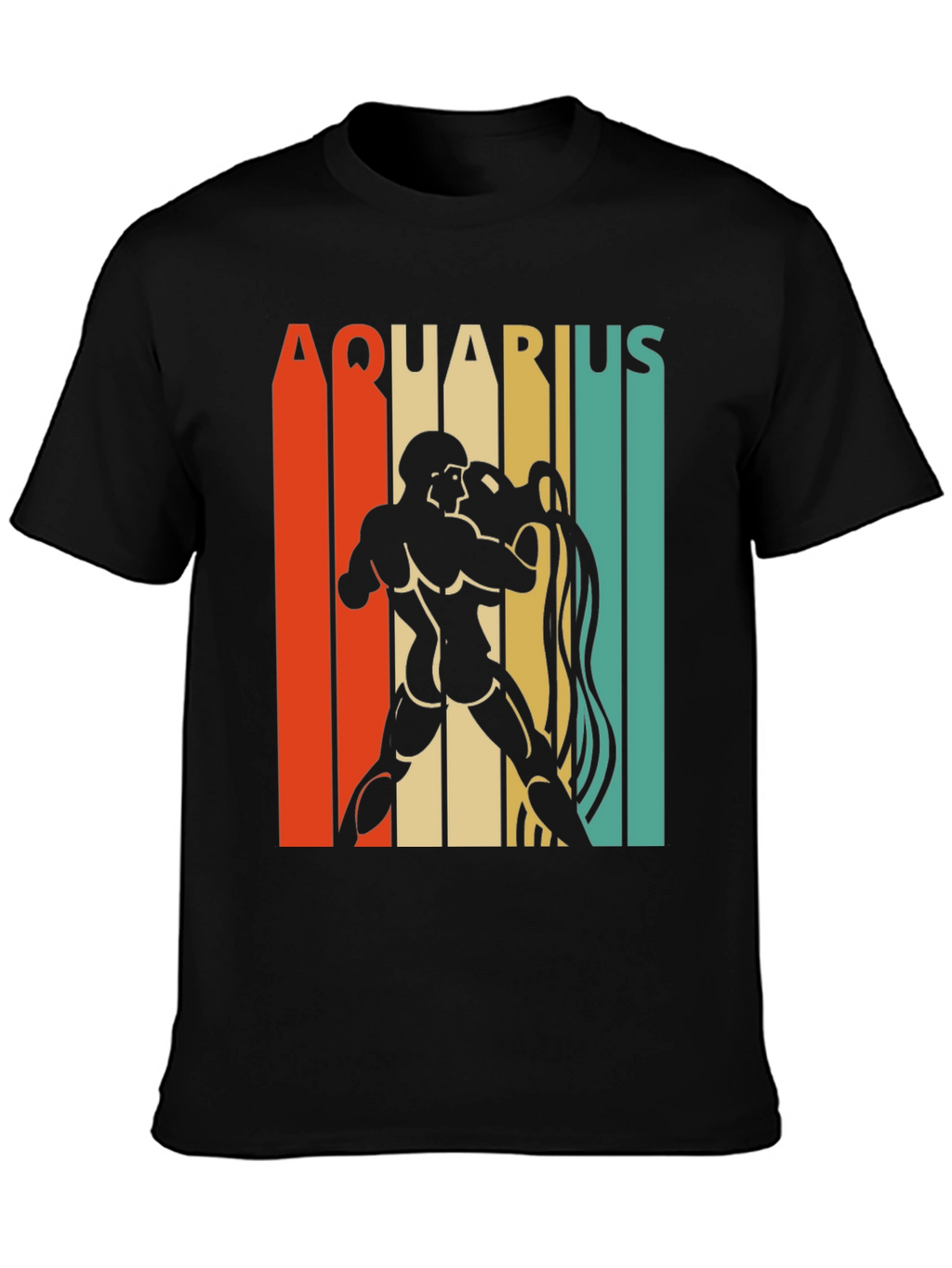Aquarius Zodiac Sign Graphic Tee